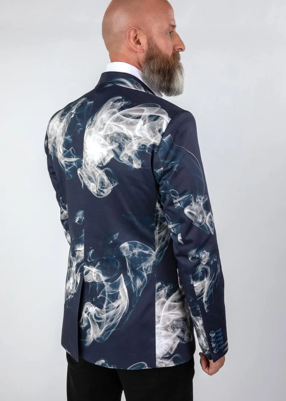 Claudio Lugli Mens Smoke Jacket Navy