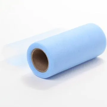 Cotillion Blue Tulle Fabric