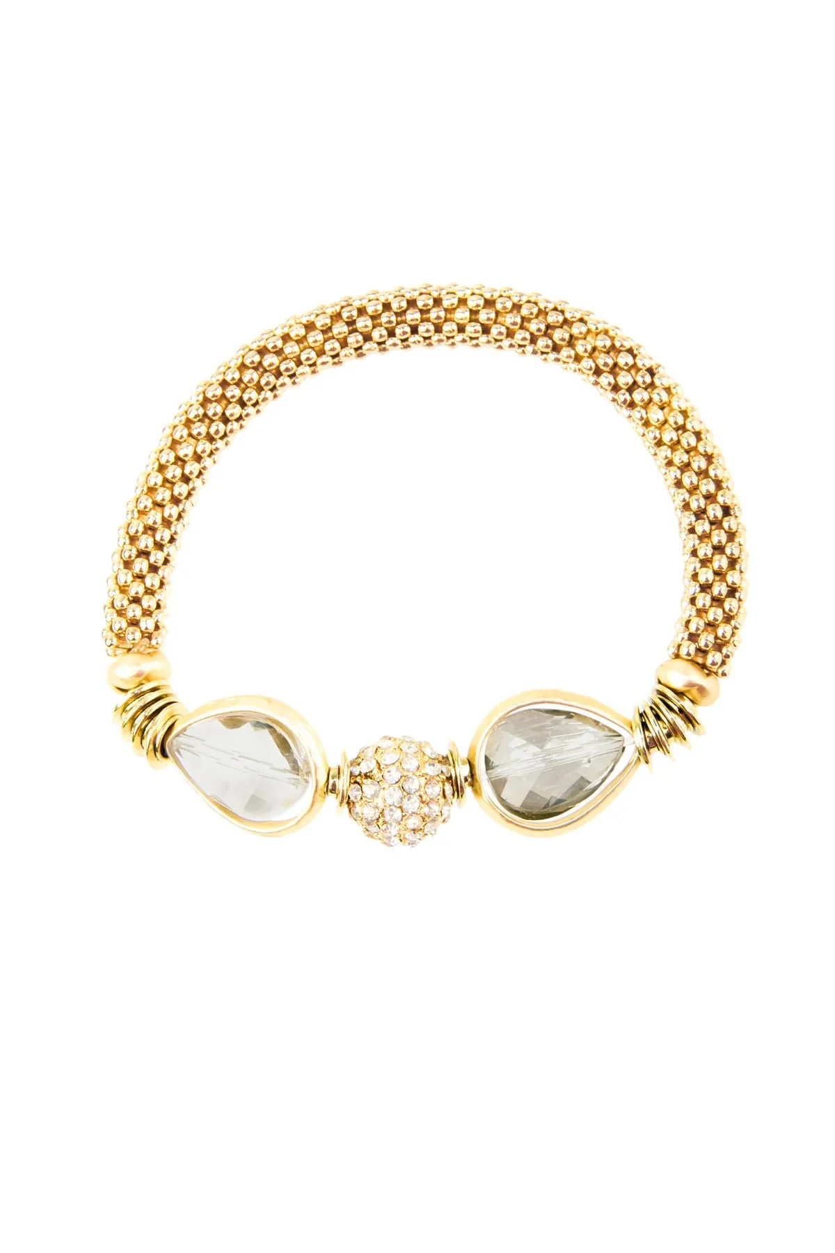 Crystal Ball Strecth Bracelet