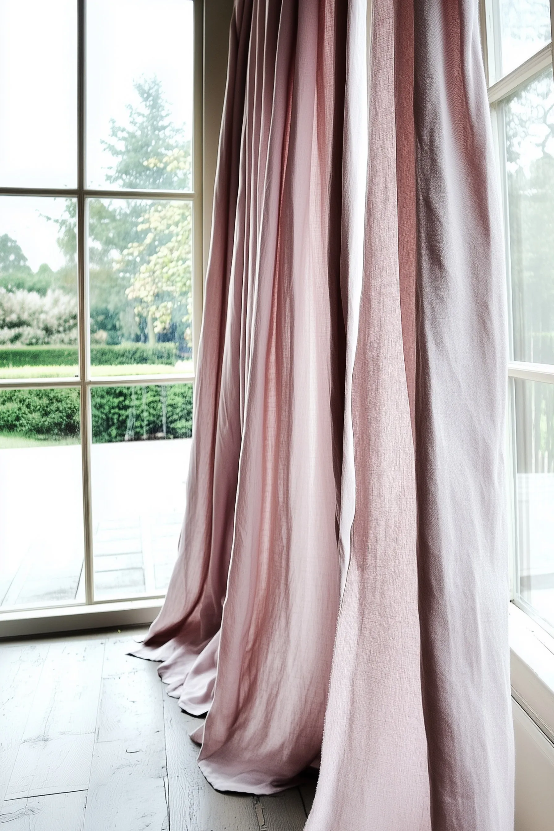 Curtain Set of 2 - Pink
