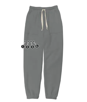 Custom Mini Embroideries Unisex Sweatpants
