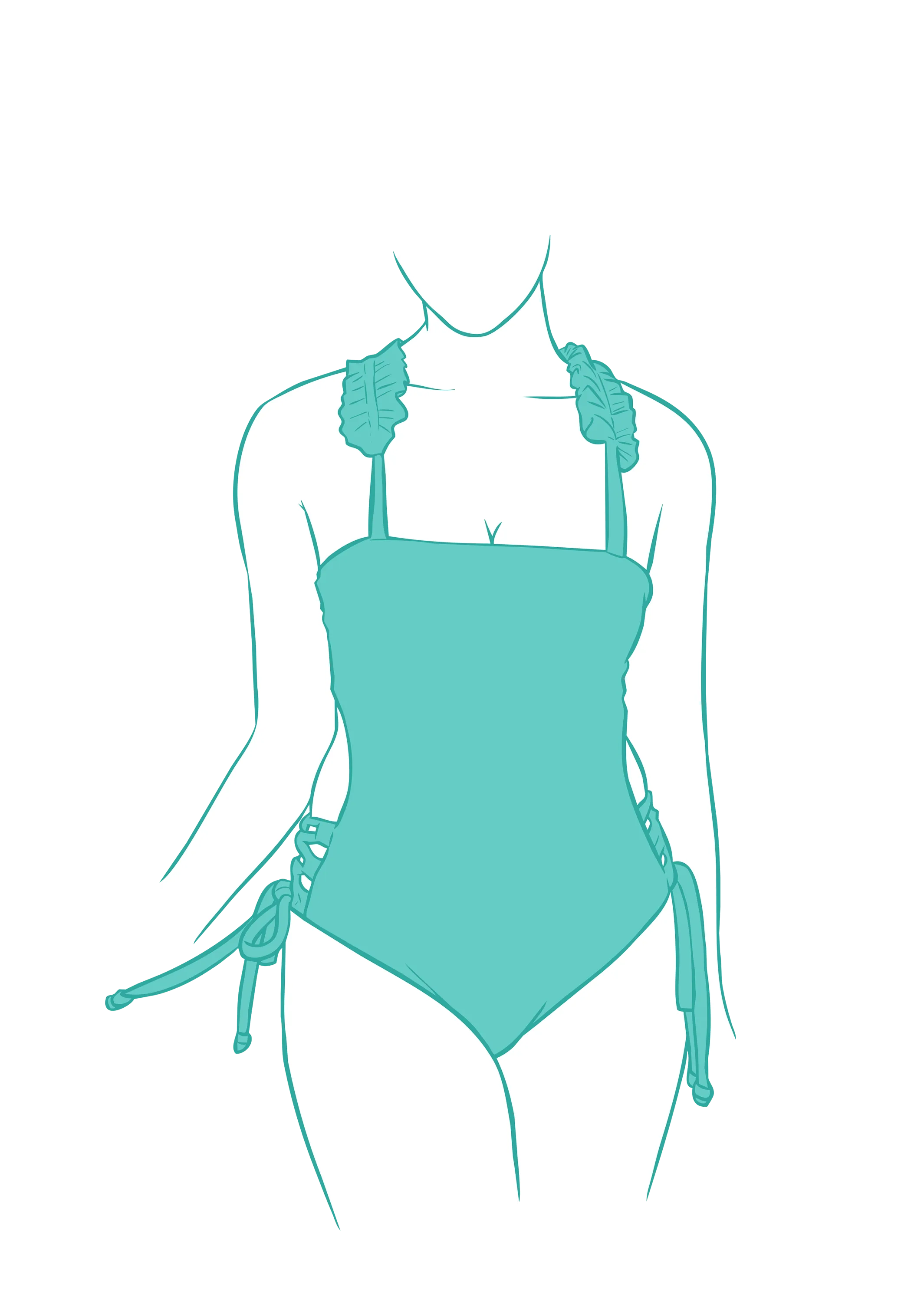 Custom Reversible Butterfly One Piece