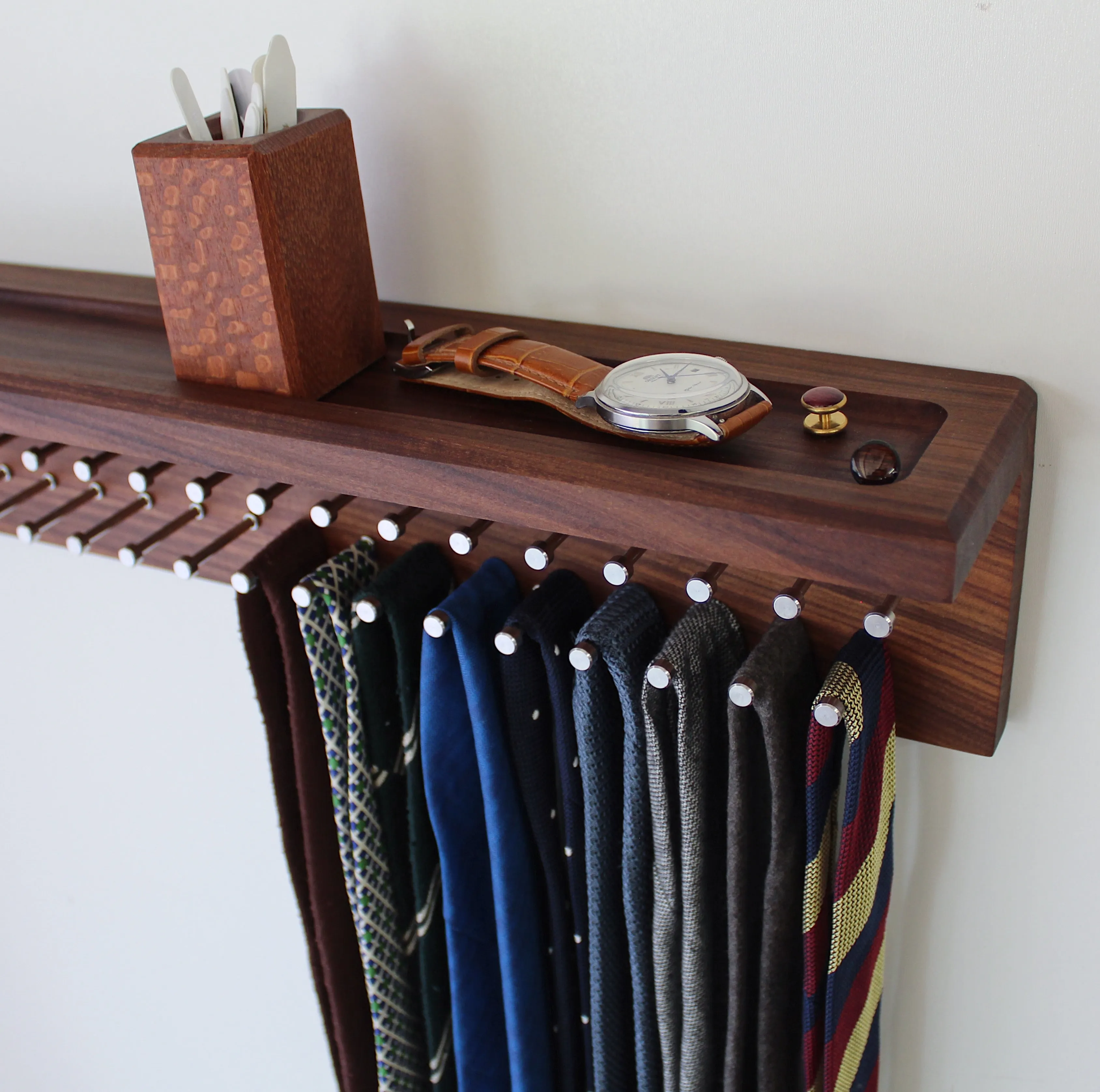 Custom Tie Rack