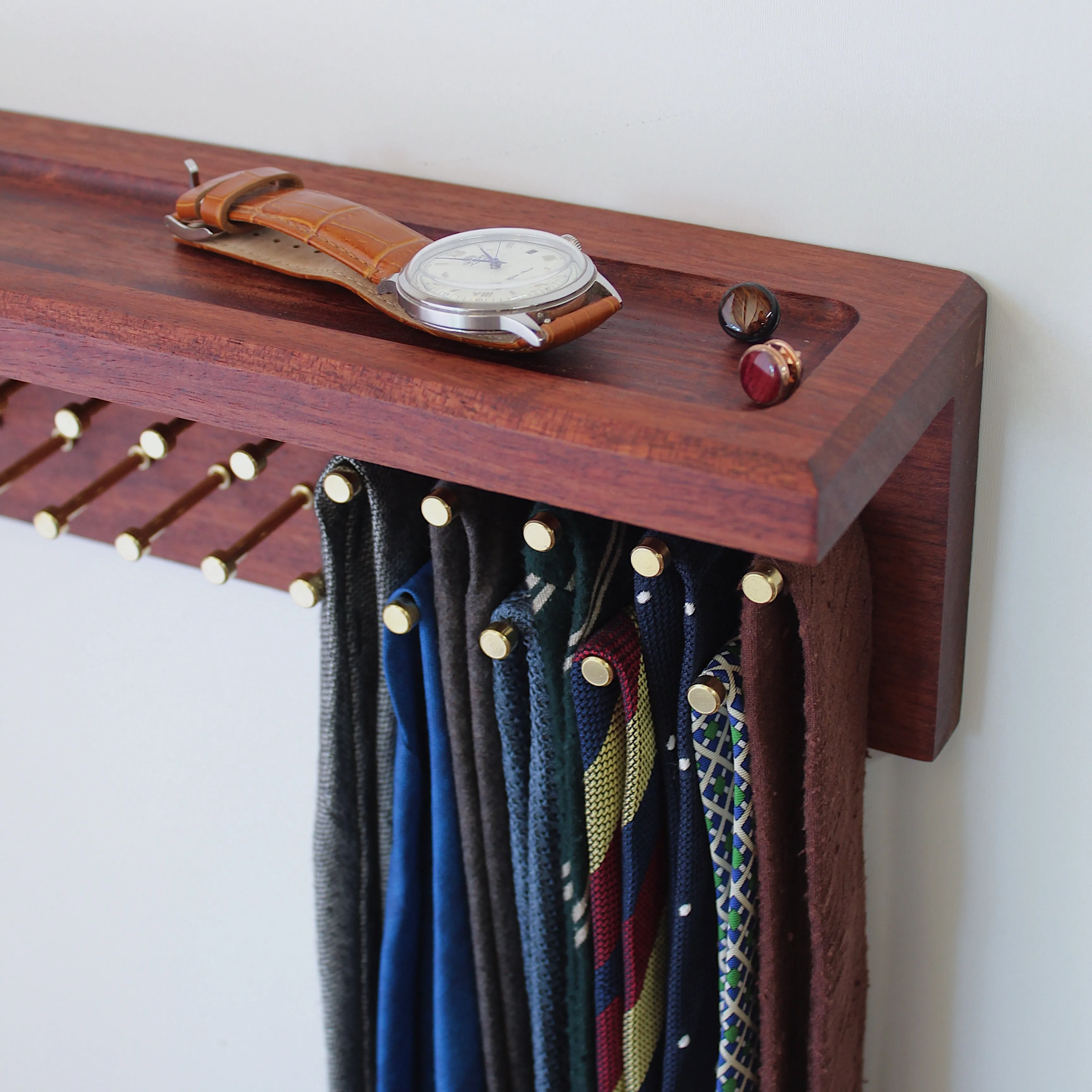 Custom Tie Rack