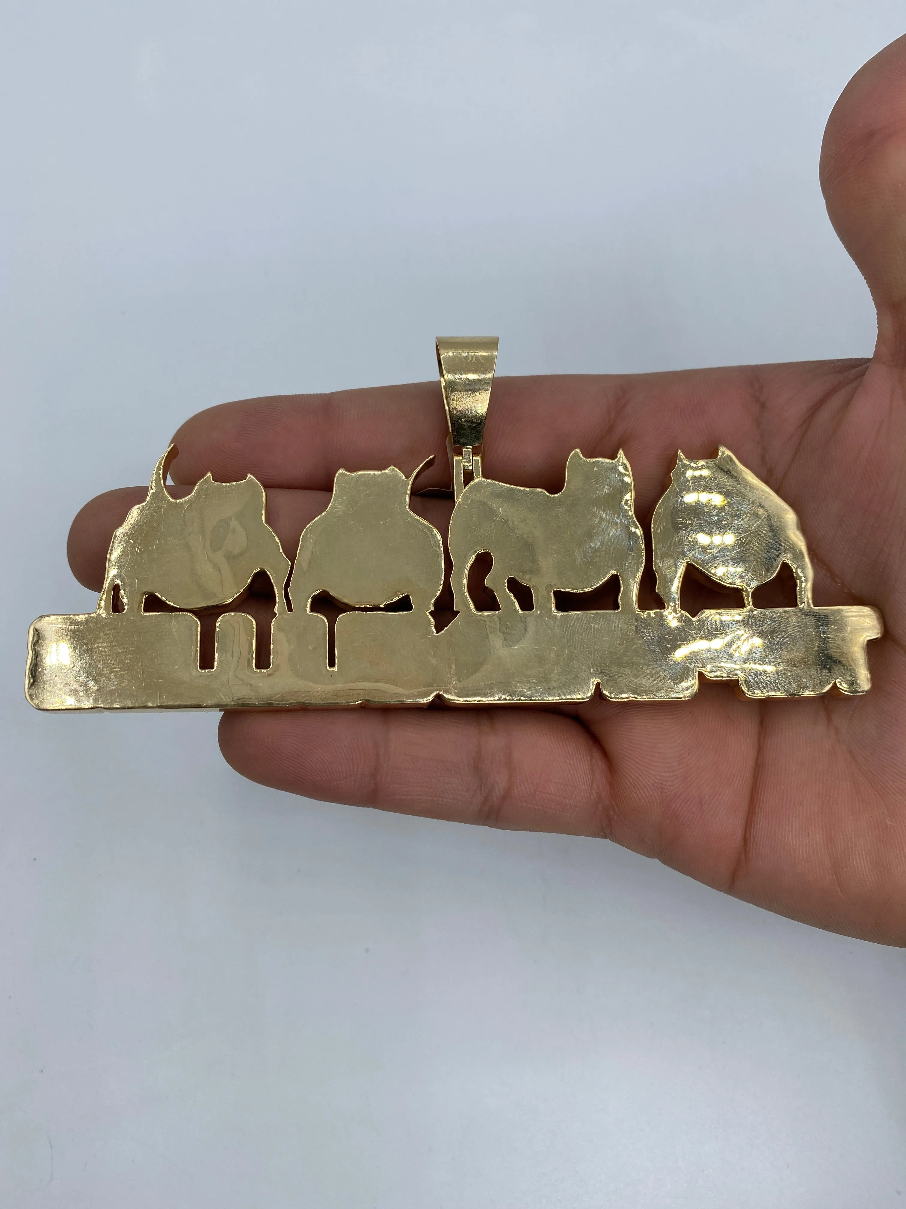 Custom Top Bred Bullies Pendant