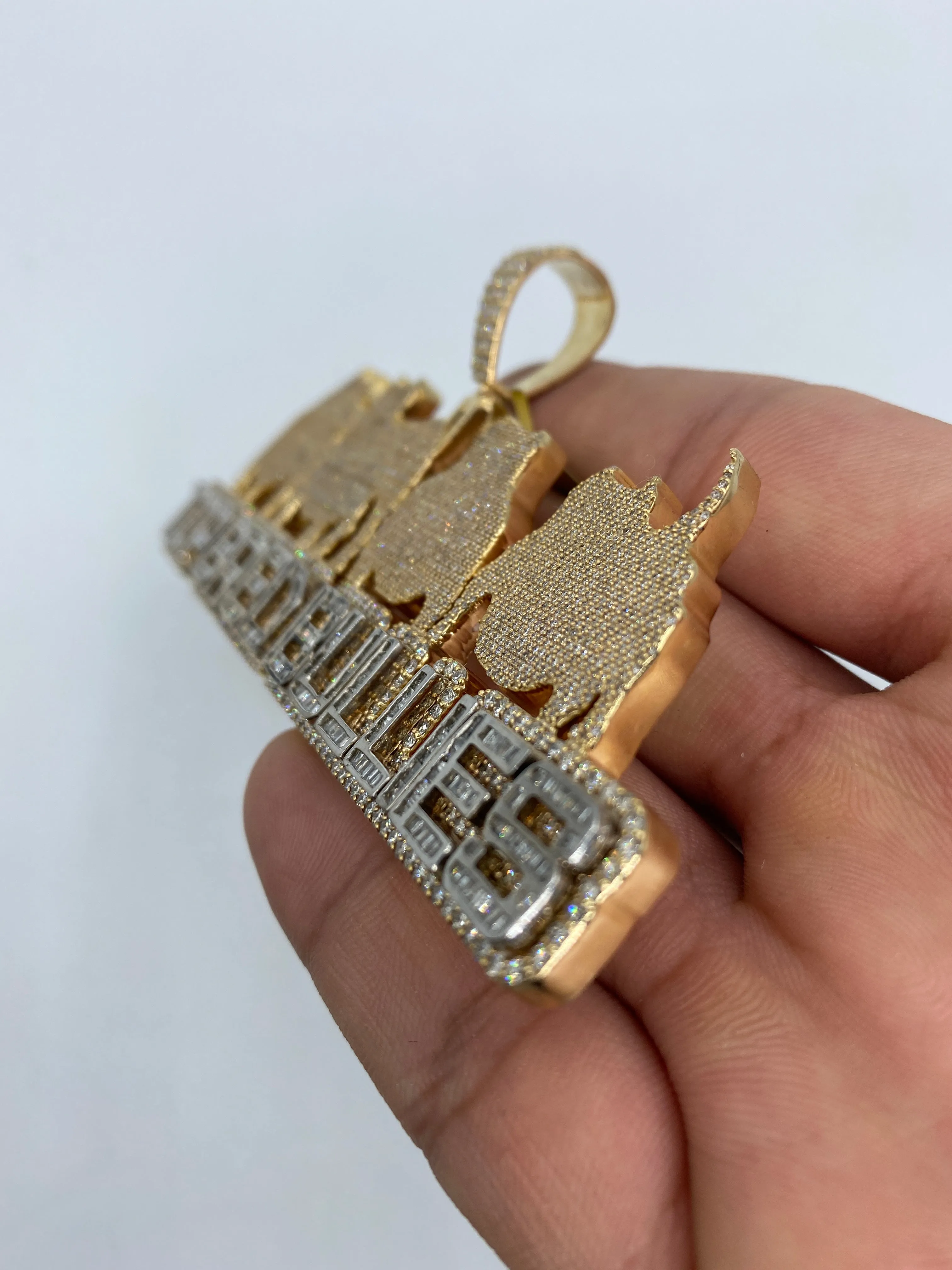 Custom Top Bred Bullies Pendant