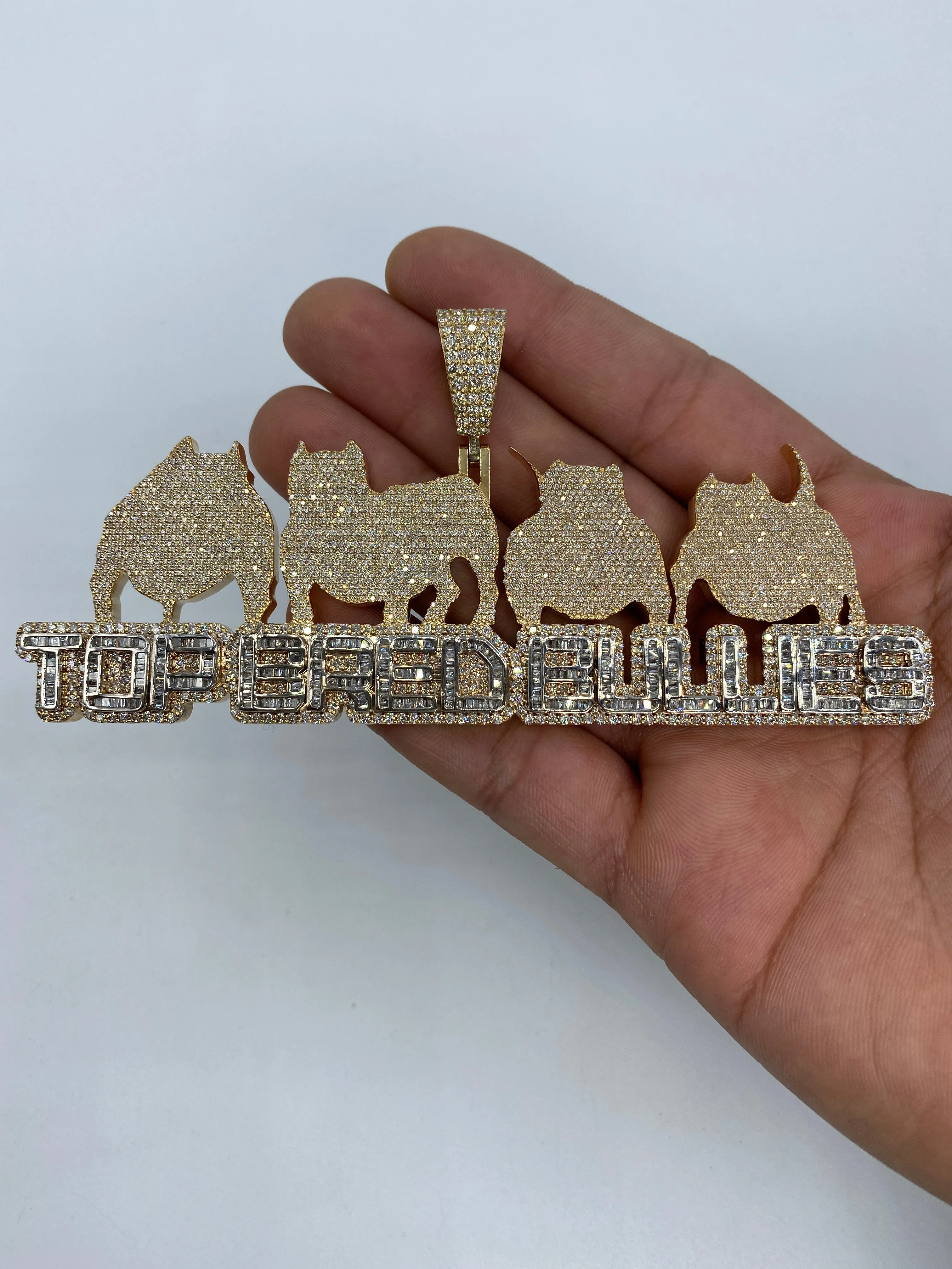 Custom Top Bred Bullies Pendant