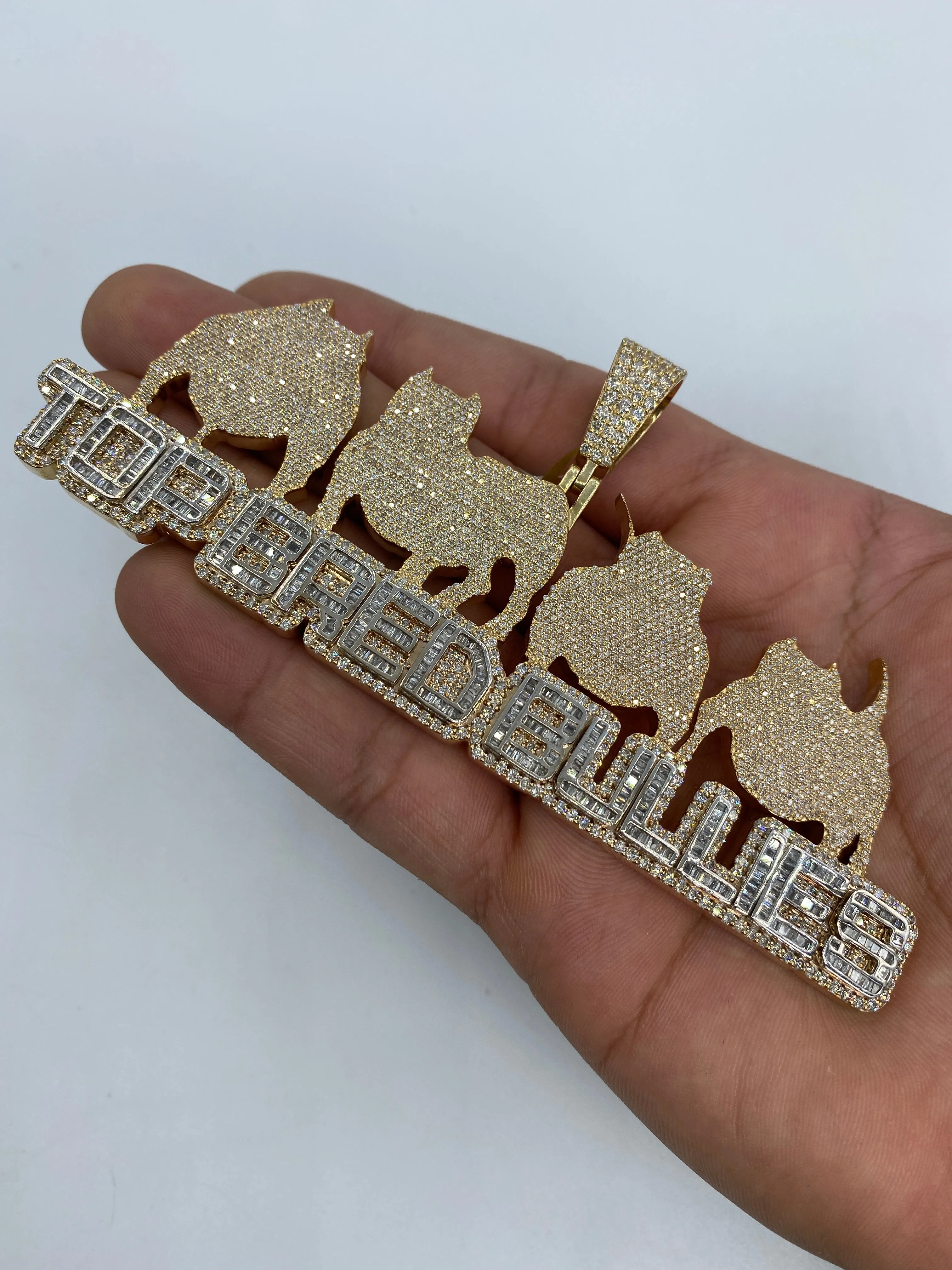 Custom Top Bred Bullies Pendant