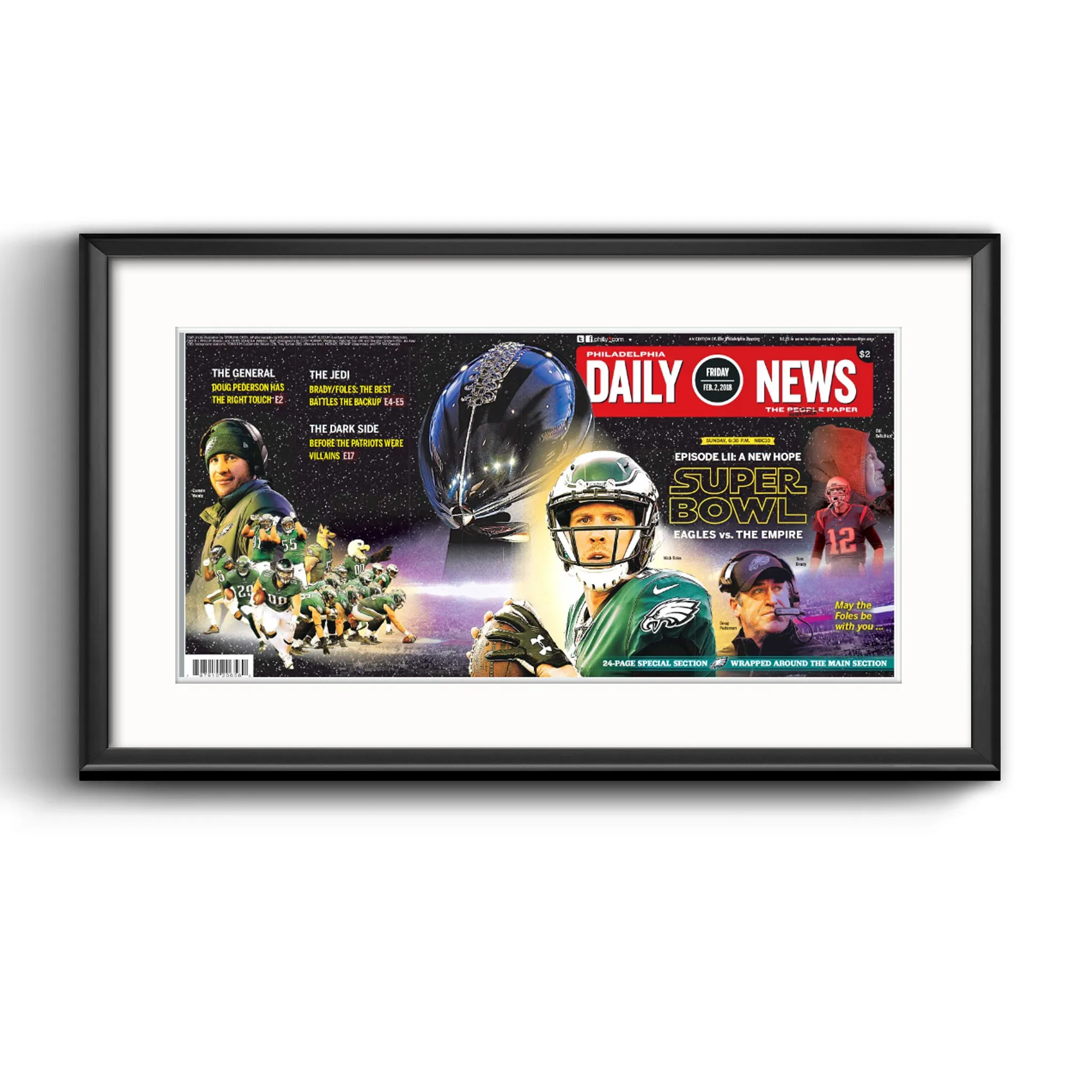 Daily News Sports Page, February 2, 2018
