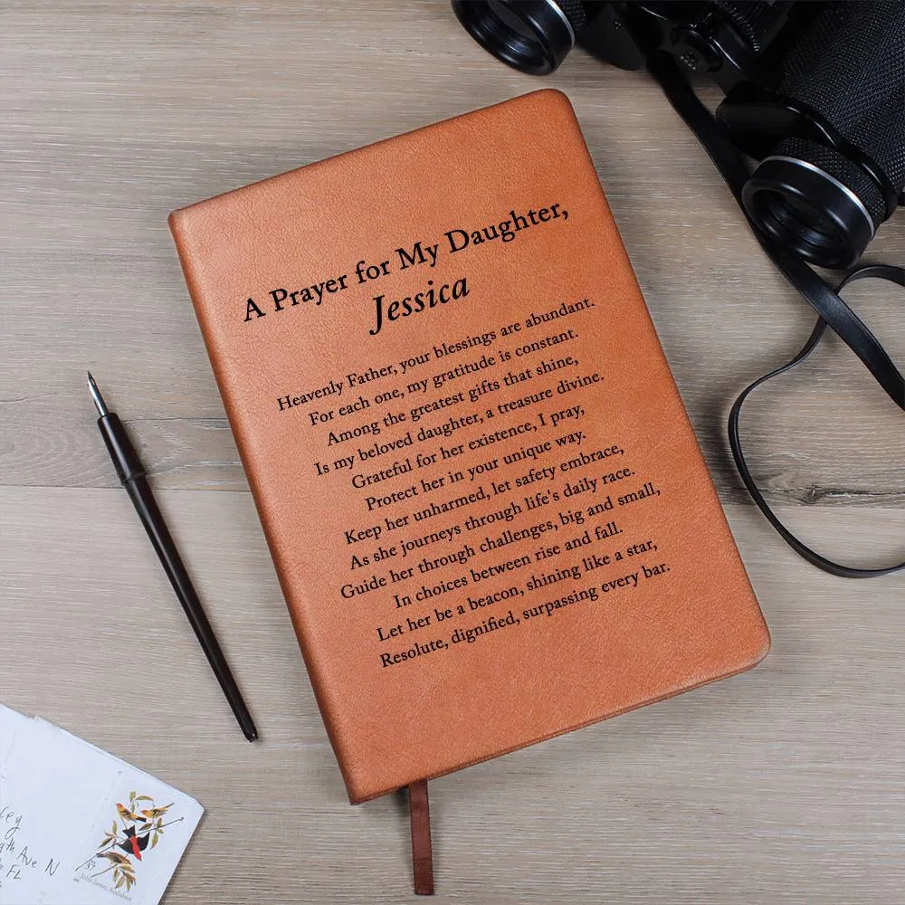 Daughter Gift from Mom, A Prayer for My Daughter, Personalized Journal Gift for Daughter, Daughter Birthday, Graduation, Christmas Gifts