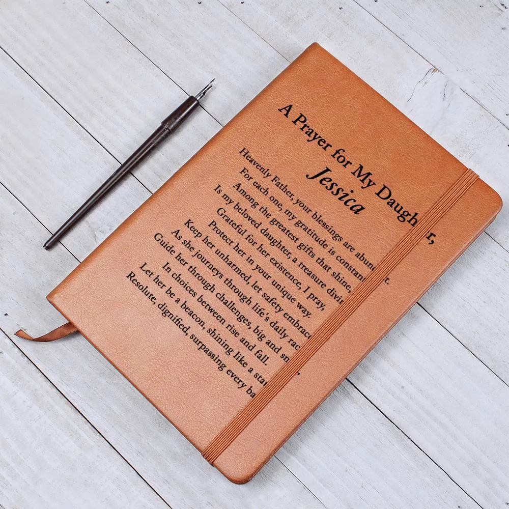 Daughter Gift from Mom, A Prayer for My Daughter, Personalized Journal Gift for Daughter, Daughter Birthday, Graduation, Christmas Gifts