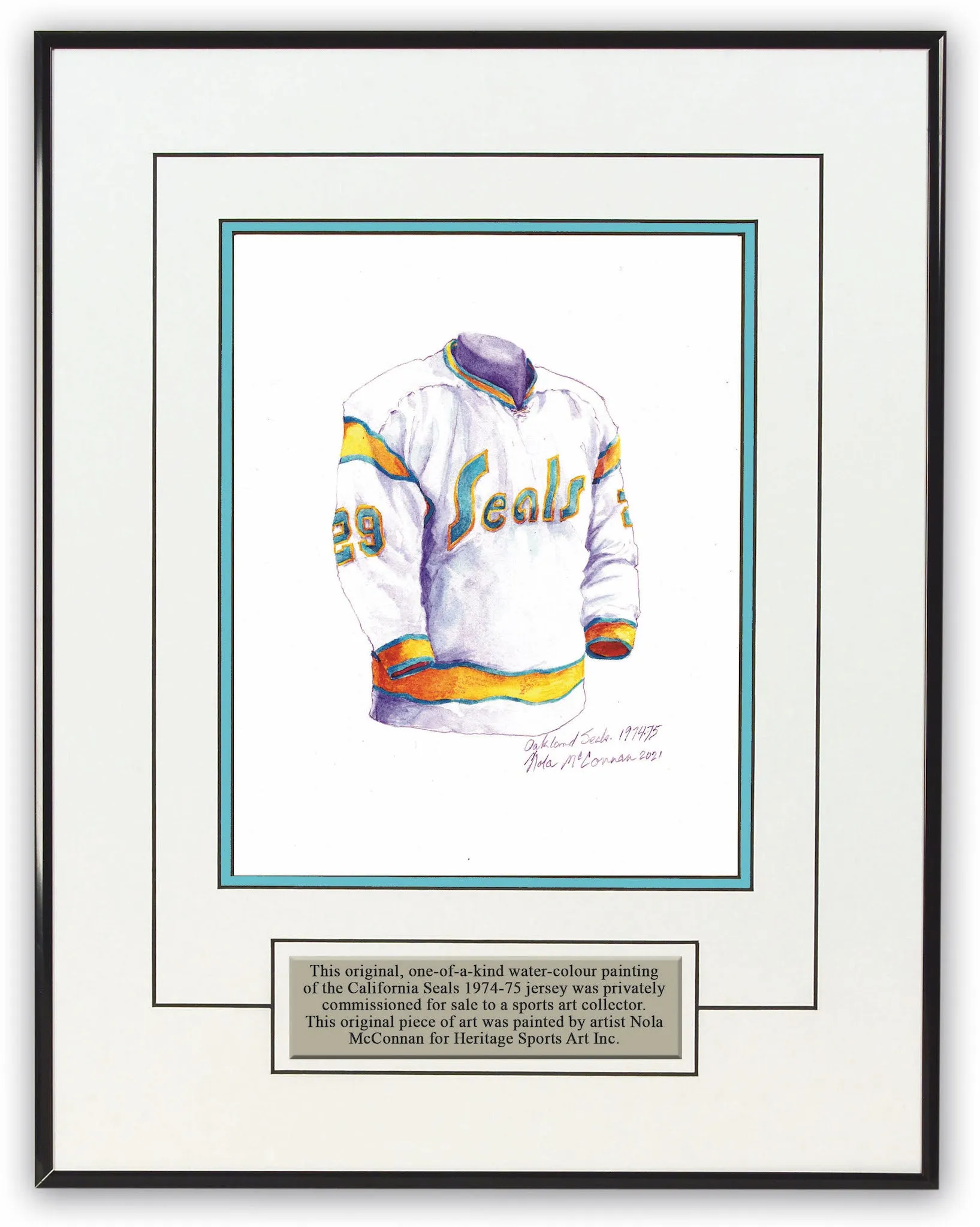 Defunct NHL Team 1974-75 White