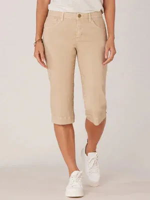 Democracy Tan Skimmer Capri