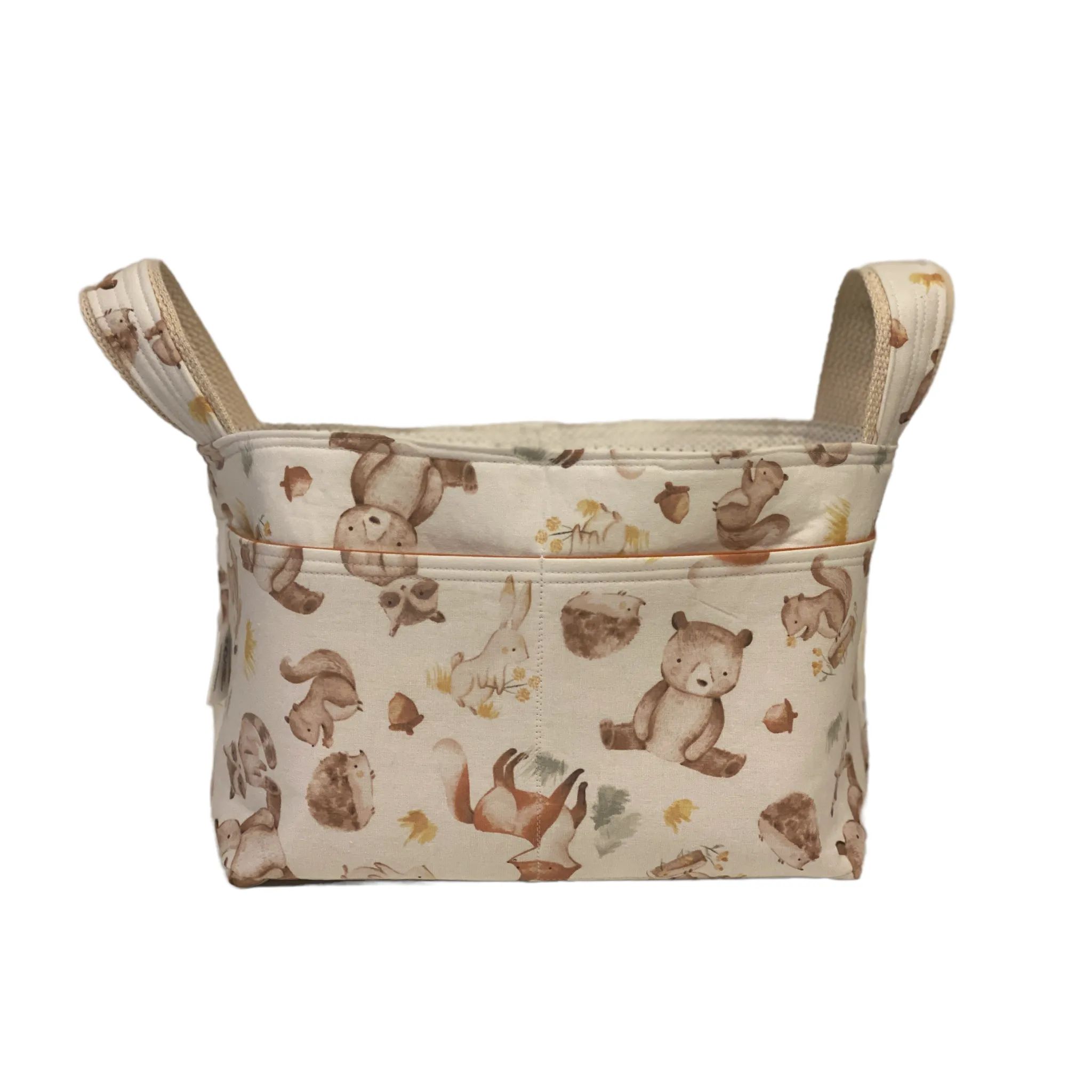 Divided Basket Caddy - Custom Fabric