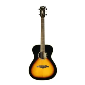 Eko Ego Icon EQ Wide Nut (46mm) Vintage Sunburst Electro Fishman Sonitone Installed - Spruce Top