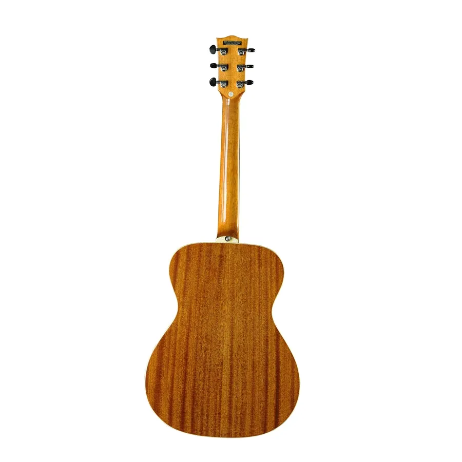Eko Ego Icon EQ Wide Nut (46mm) Vintage Sunburst Electro Fishman Sonitone Installed - Spruce Top