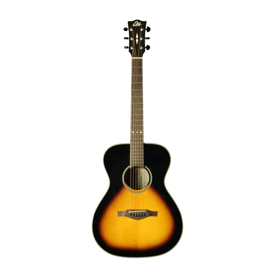 Eko Ego Icon EQ Wide Nut (46mm) Vintage Sunburst Electro Fishman Sonitone Installed - Spruce Top