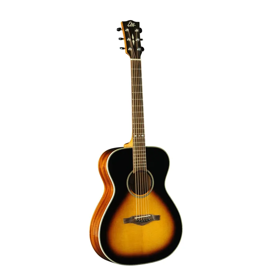 Eko Ego Icon EQ Wide Nut (46mm) Vintage Sunburst Electro Fishman Sonitone Installed - Spruce Top