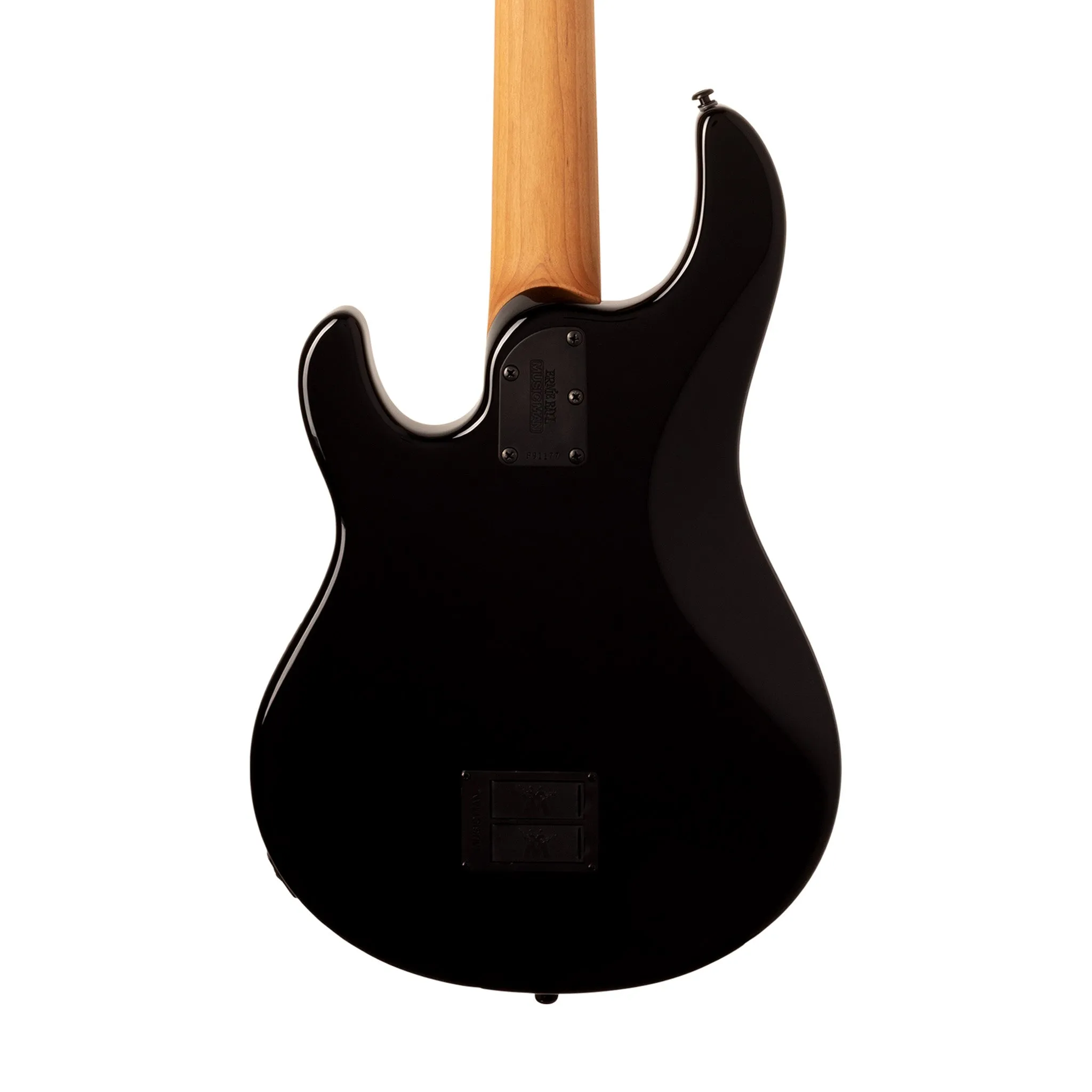Ernie Ball Music Man StingRay Special 5 Bass Guitar, Maple FB, Black