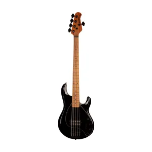 Ernie Ball Music Man StingRay Special 5 Bass Guitar, Maple FB, Black