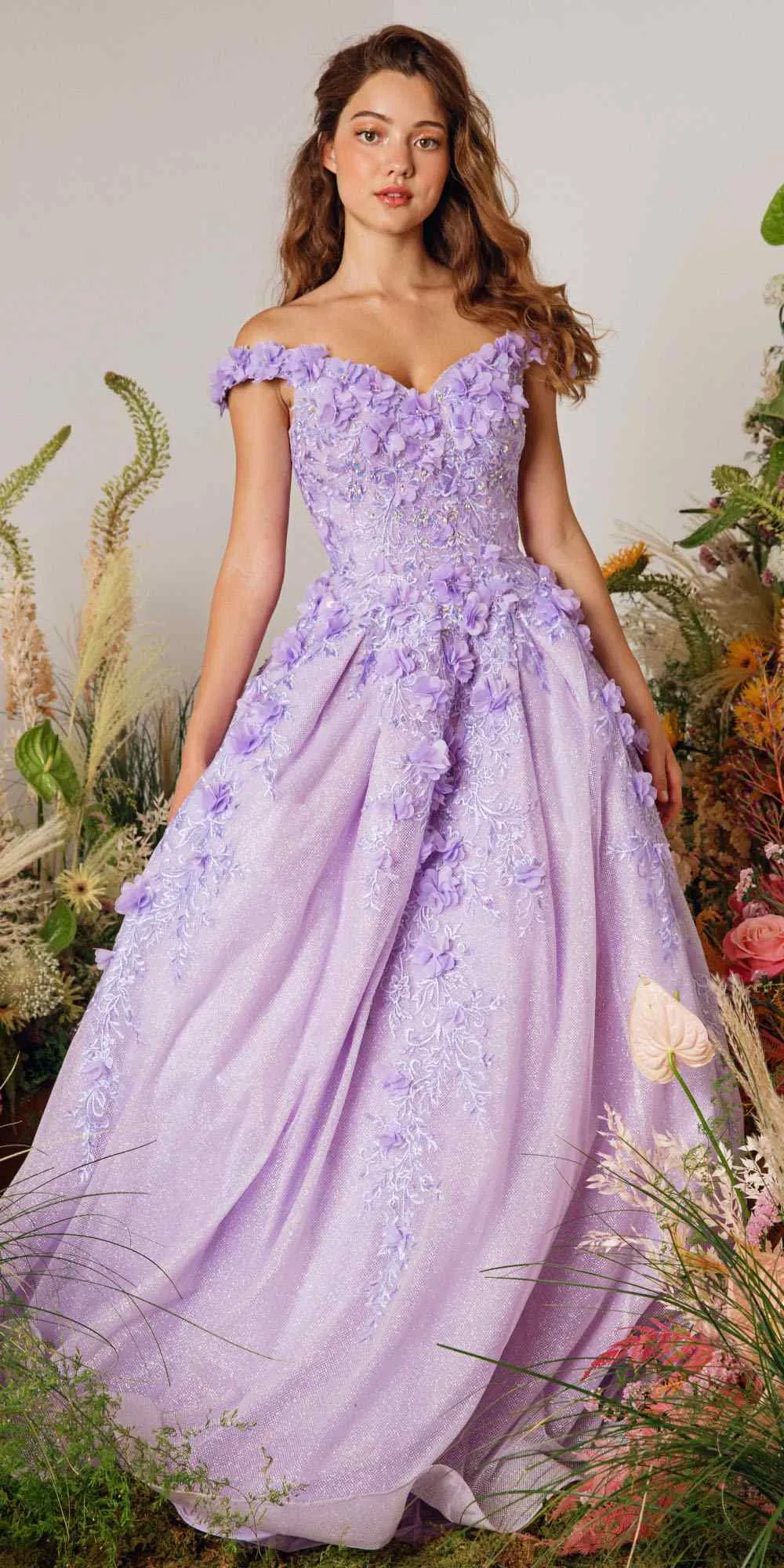 Eureka 9339 Quinceanera Glitter Mesh Ball Gown Includes Cape