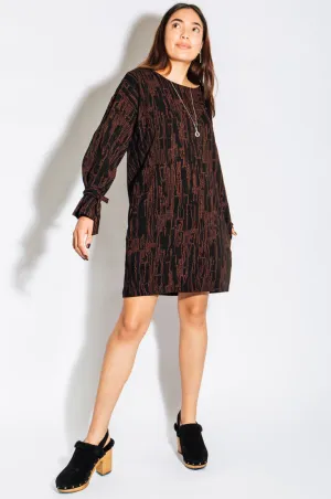 Eve Gravel Vetiver Dress