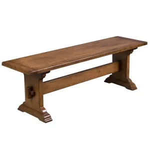 Farmhouse Trestle Bench