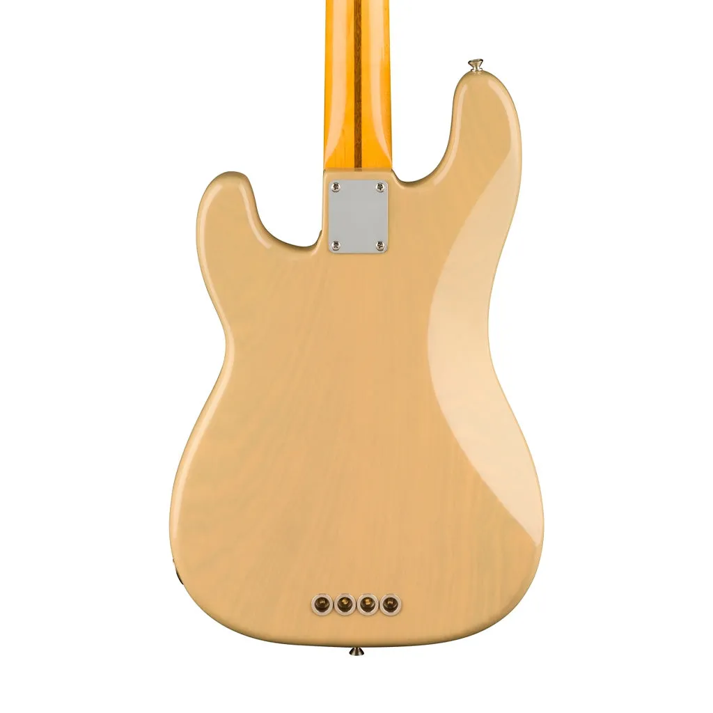 Fender American Vintage II 54 Precision Bass Electric Guitar, Maple FB, Vintage Blonde