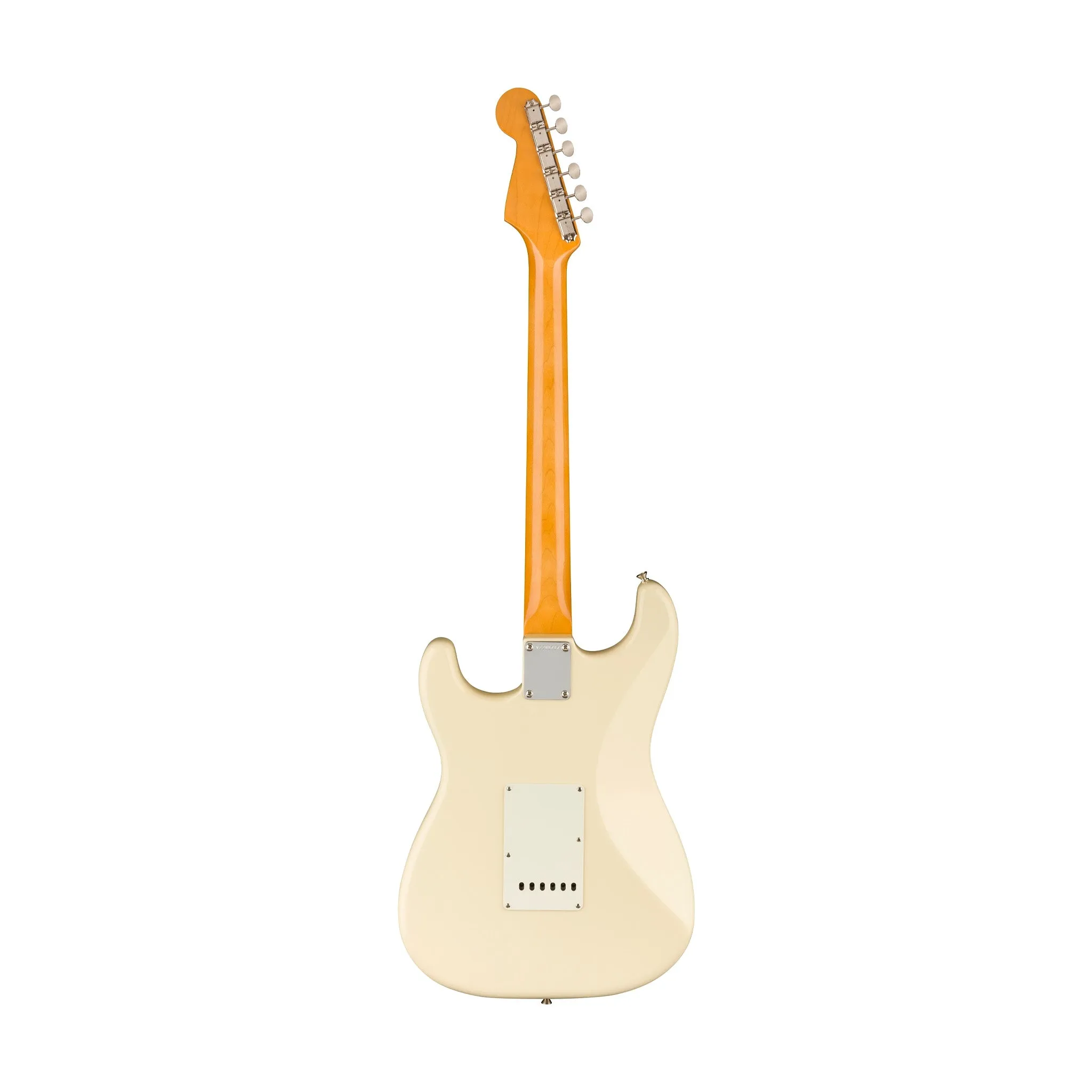 Fender American Vintage II 61 Stratocaster Electric Guitar, RW FB, Olympic White