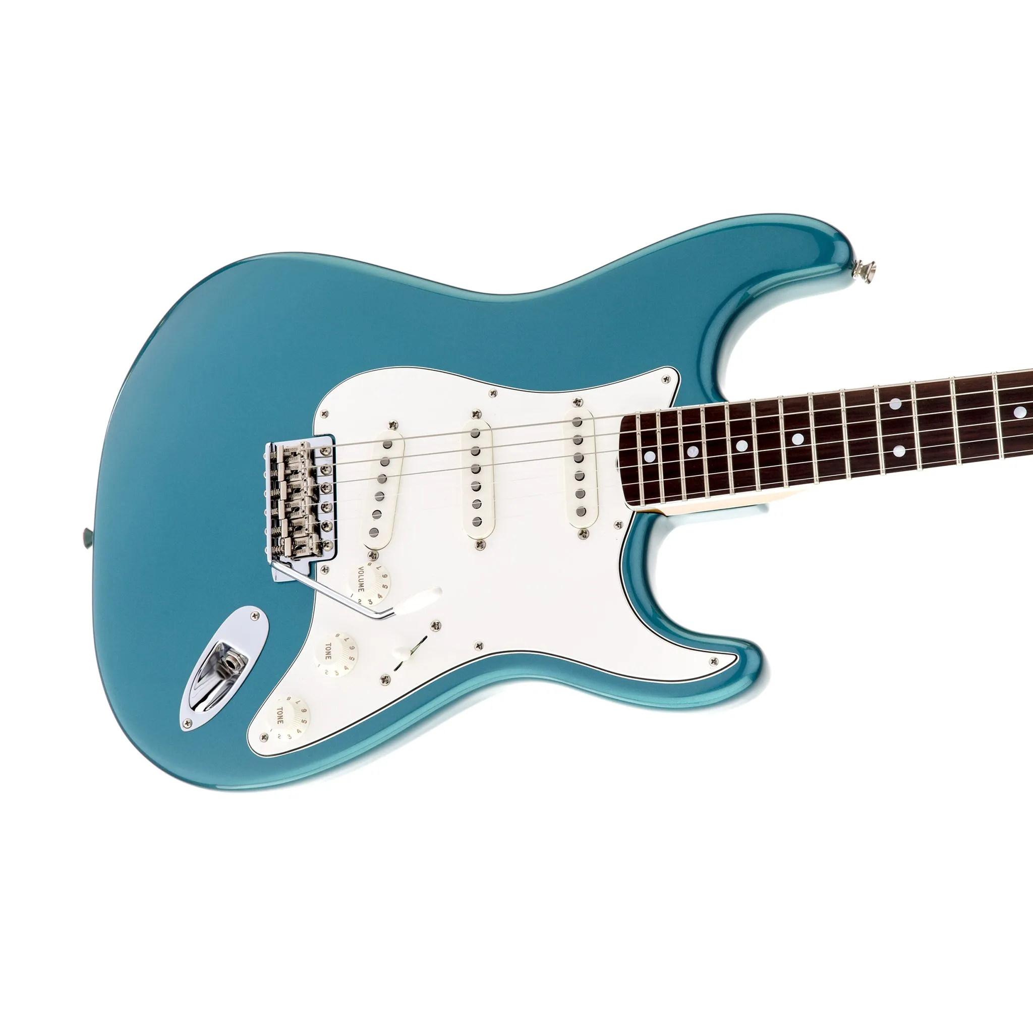 Fender Artist Eric Johnson Stratocaster Guitar, RW Neck, Lucerne Aqua Firemist, w/Case