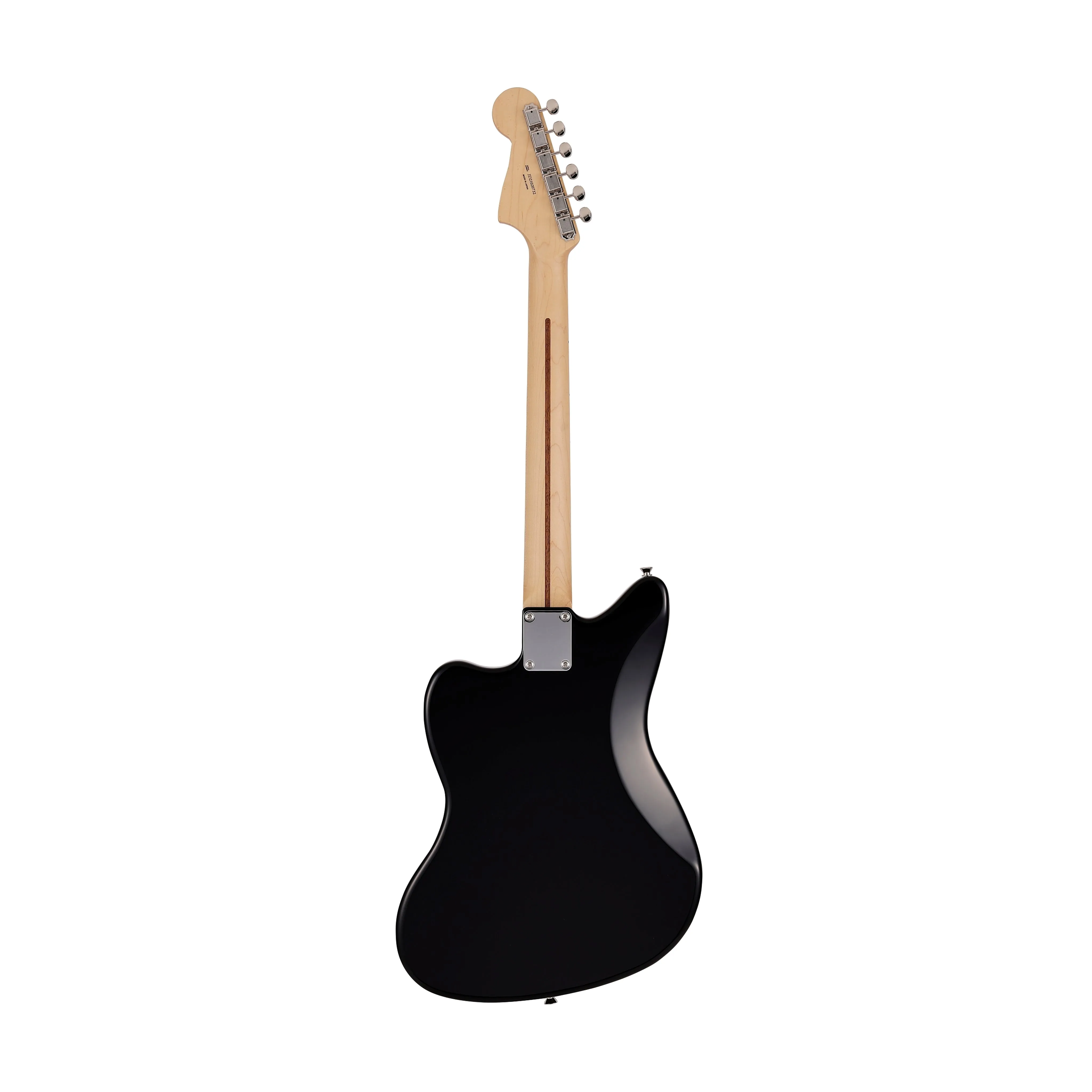 Fender Japan Junior Collection Jazzmaster Electric Guitar, Maple FB, Black