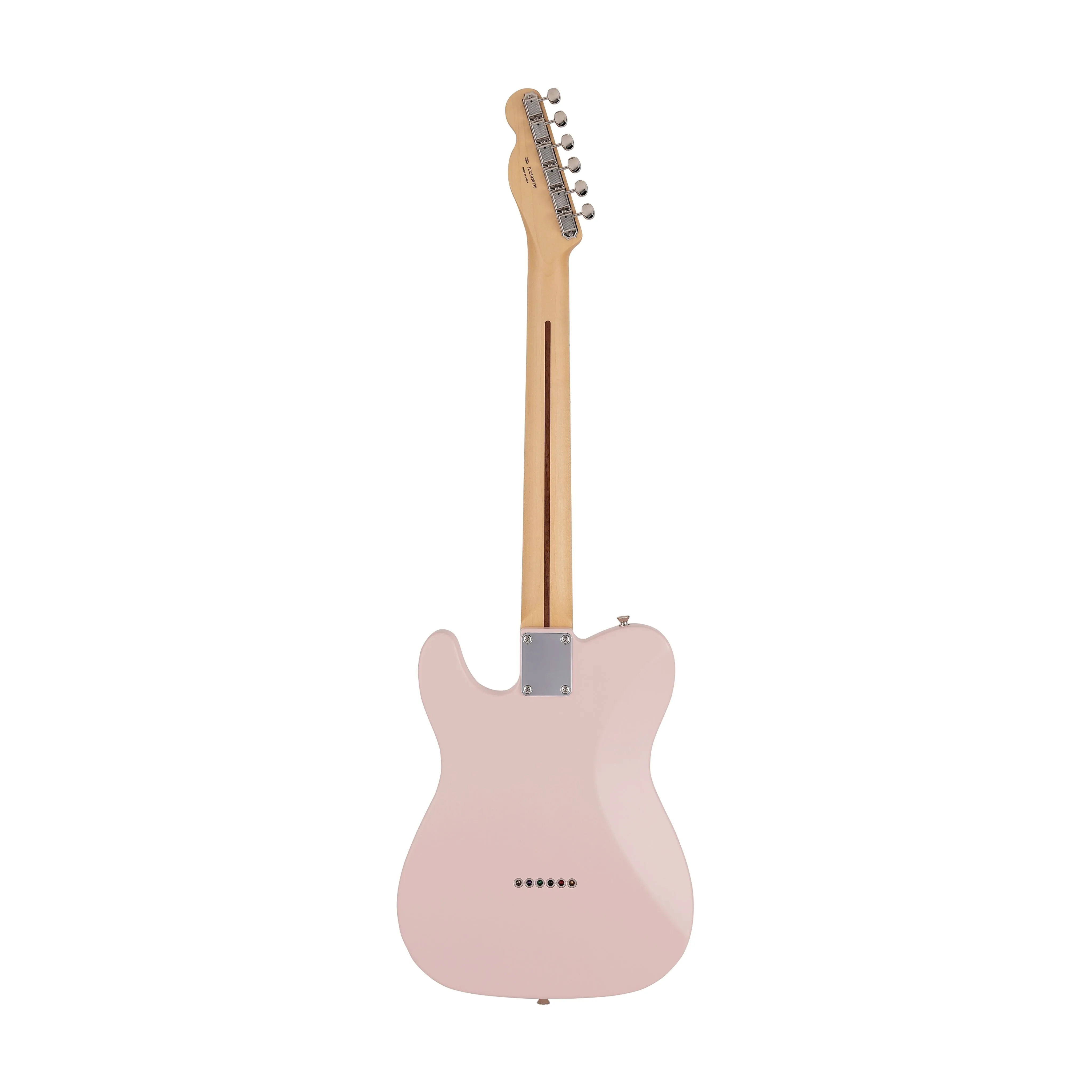 Fender Japan Junior Collection Telecaster Electric Guitar, Maple FB, Satin Shell Pink