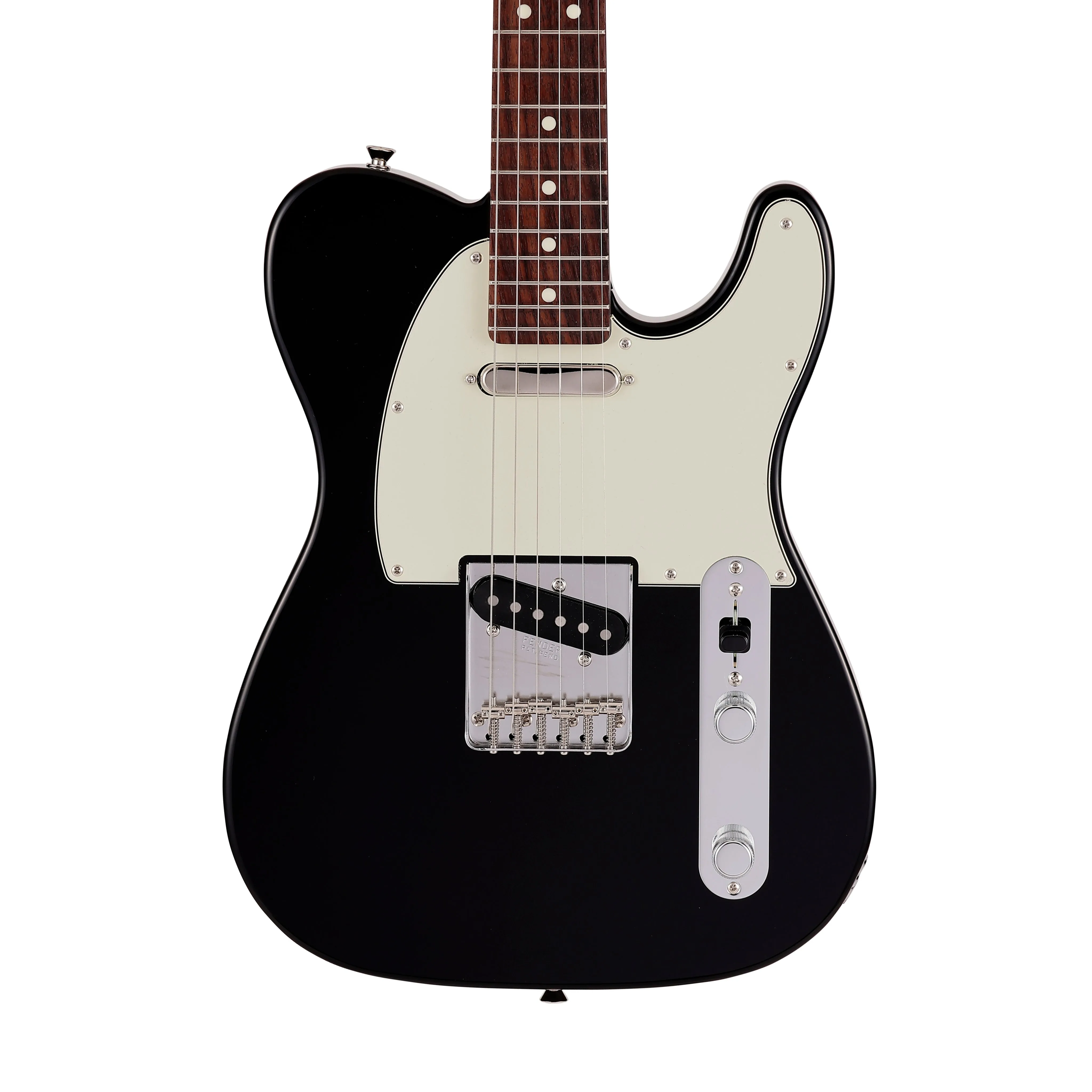 Fender Japan Junior Collection Telecaster Electric Guitar, RW FB, Black