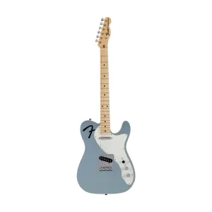 Fender Japan Ltd Ed F Hole Telecaster Thinline Electric Guitar, Maple FB, Mystic Ice Blue