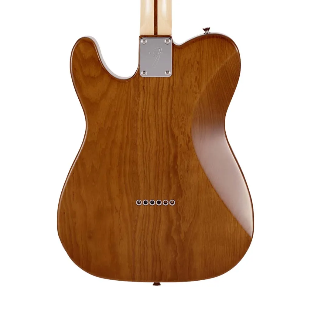 Fender Japan Ltd Ed F Hole Telecaster Thinline Electric Guitar, Maple FB, Mystic Ice Blue