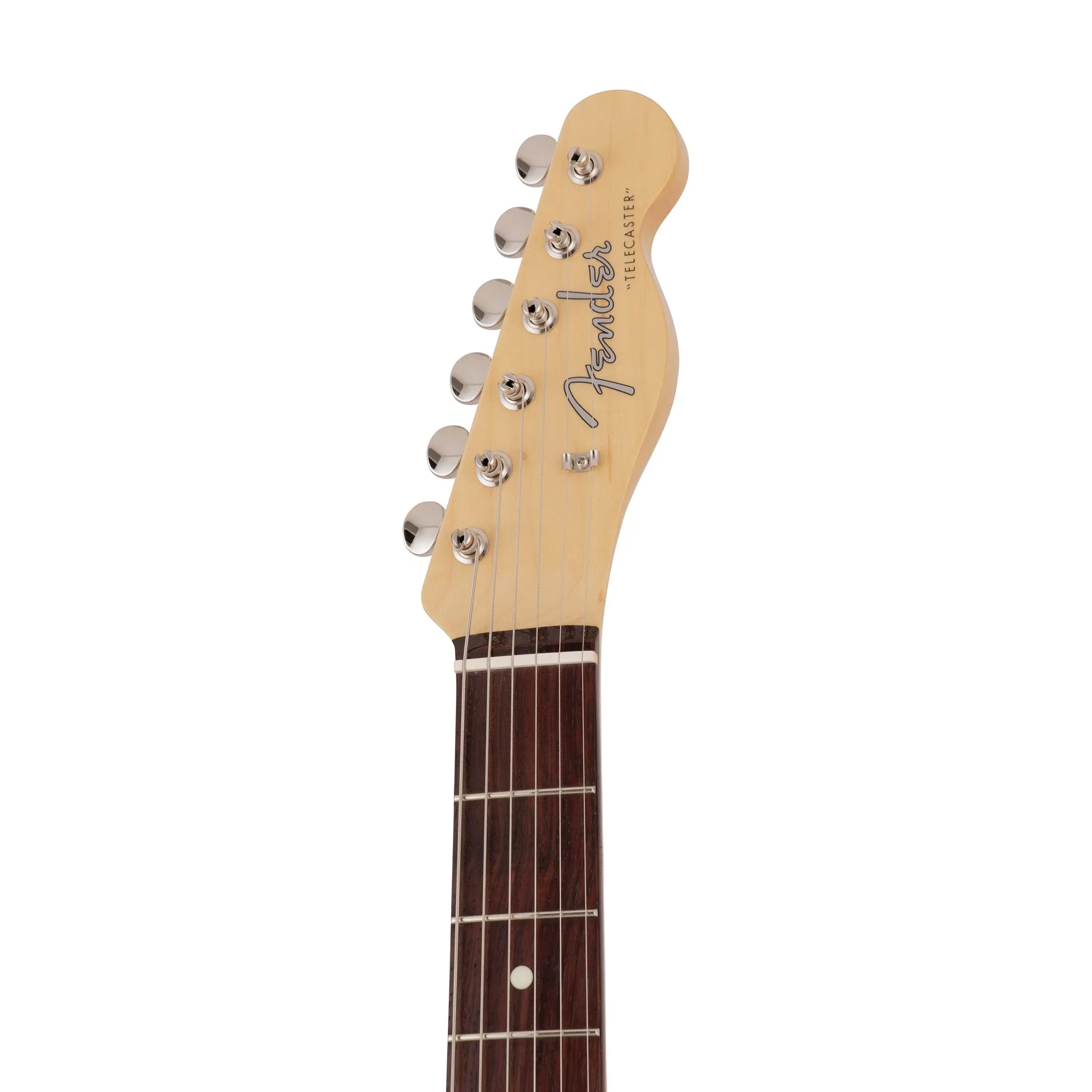 Fender Japan Traditional II 60s Telecaster Electric Guitar, RW FB, Aged Sherwood Green Metallic