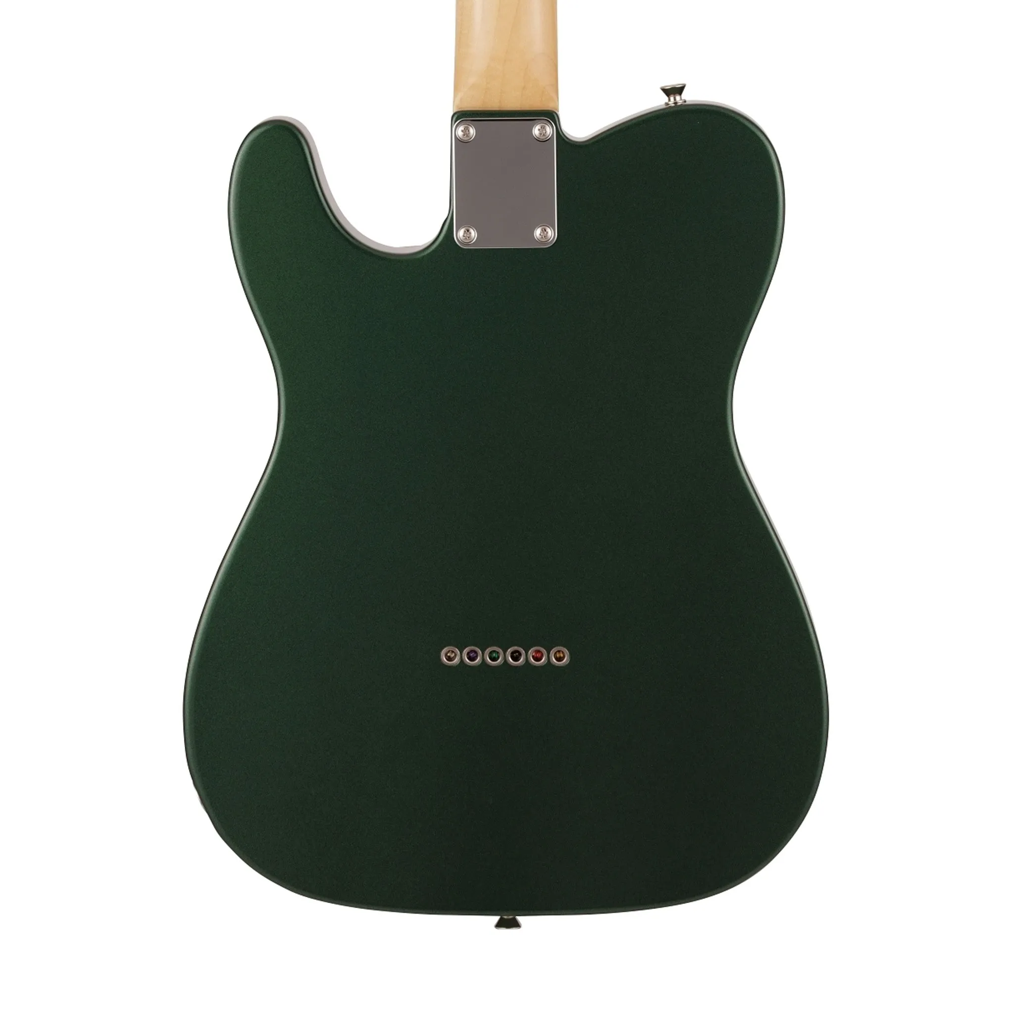 Fender Japan Traditional II 60s Telecaster Electric Guitar, RW FB, Aged Sherwood Green Metallic