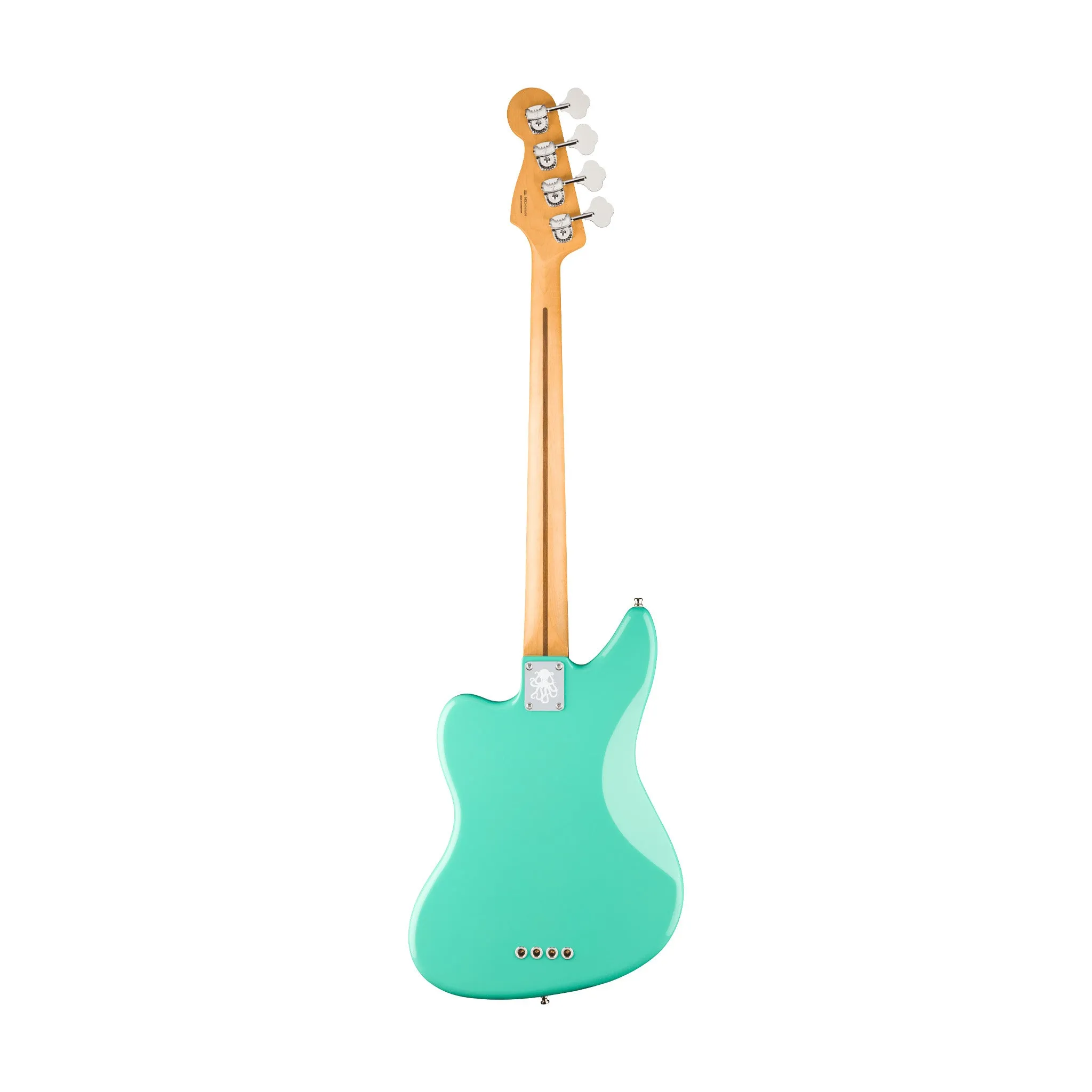 Fender Mark Hoppus Jaguar Bass Guitar, RW FB, Sea Foam Green