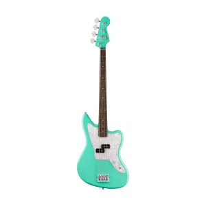 Fender Mark Hoppus Jaguar Bass Guitar, RW FB, Sea Foam Green