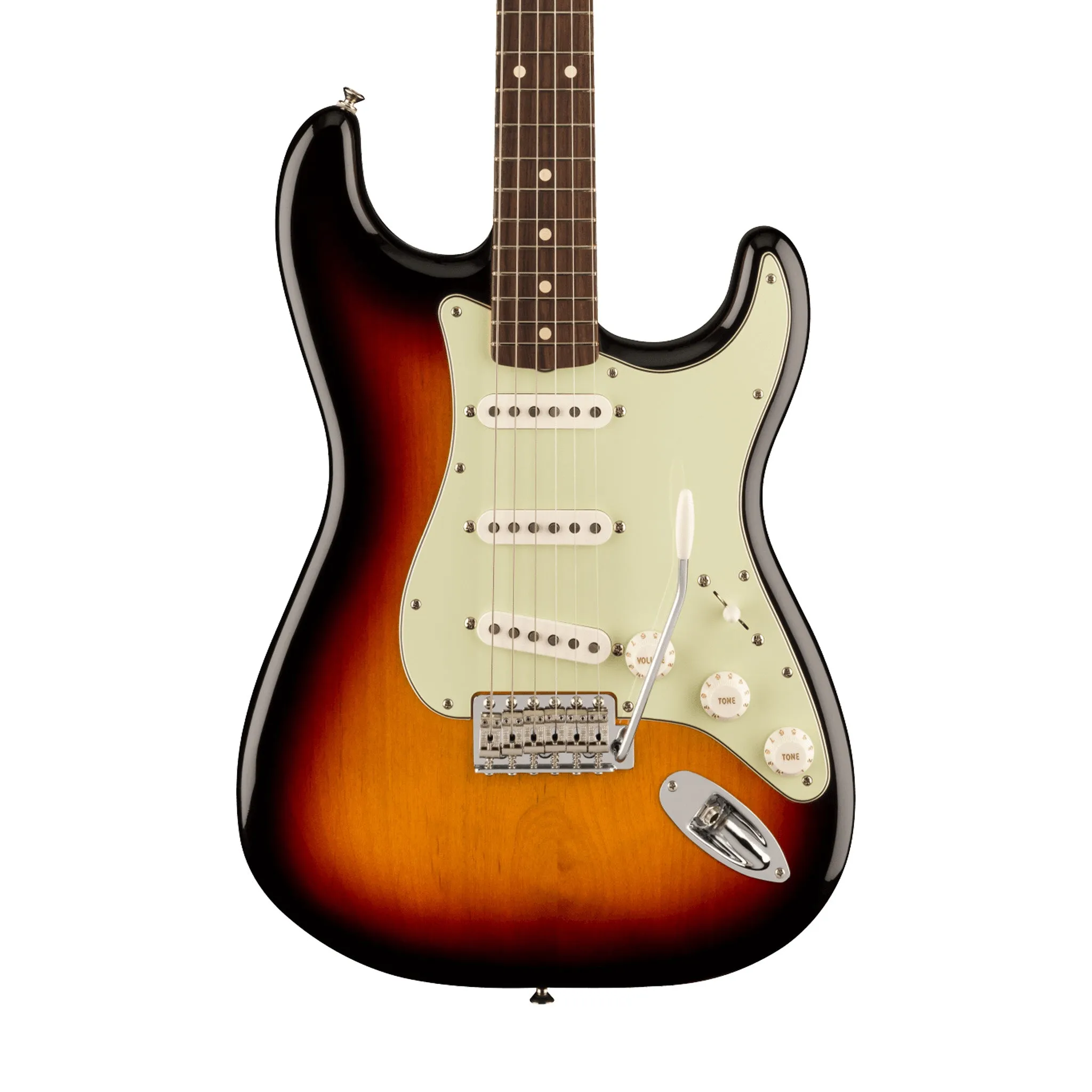 Fender Vintera II 60s Stratocaster Electric Guitar, RW FB, 3-Tone Sunburst