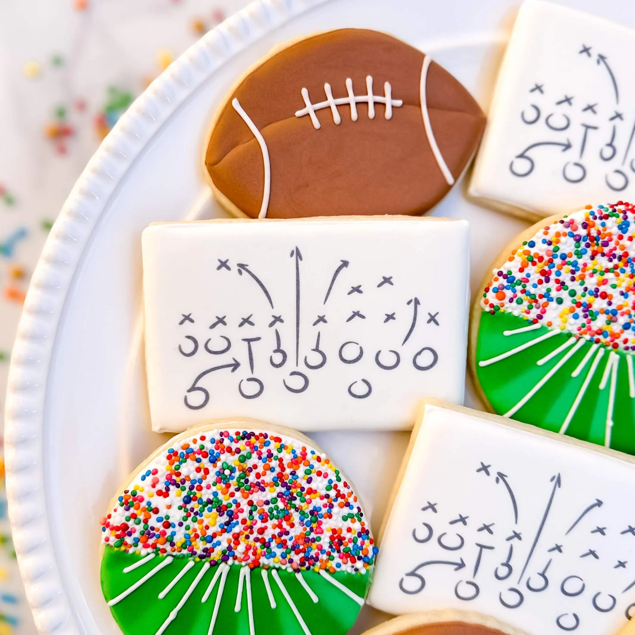Football Themed Cookies | Football Frenzy