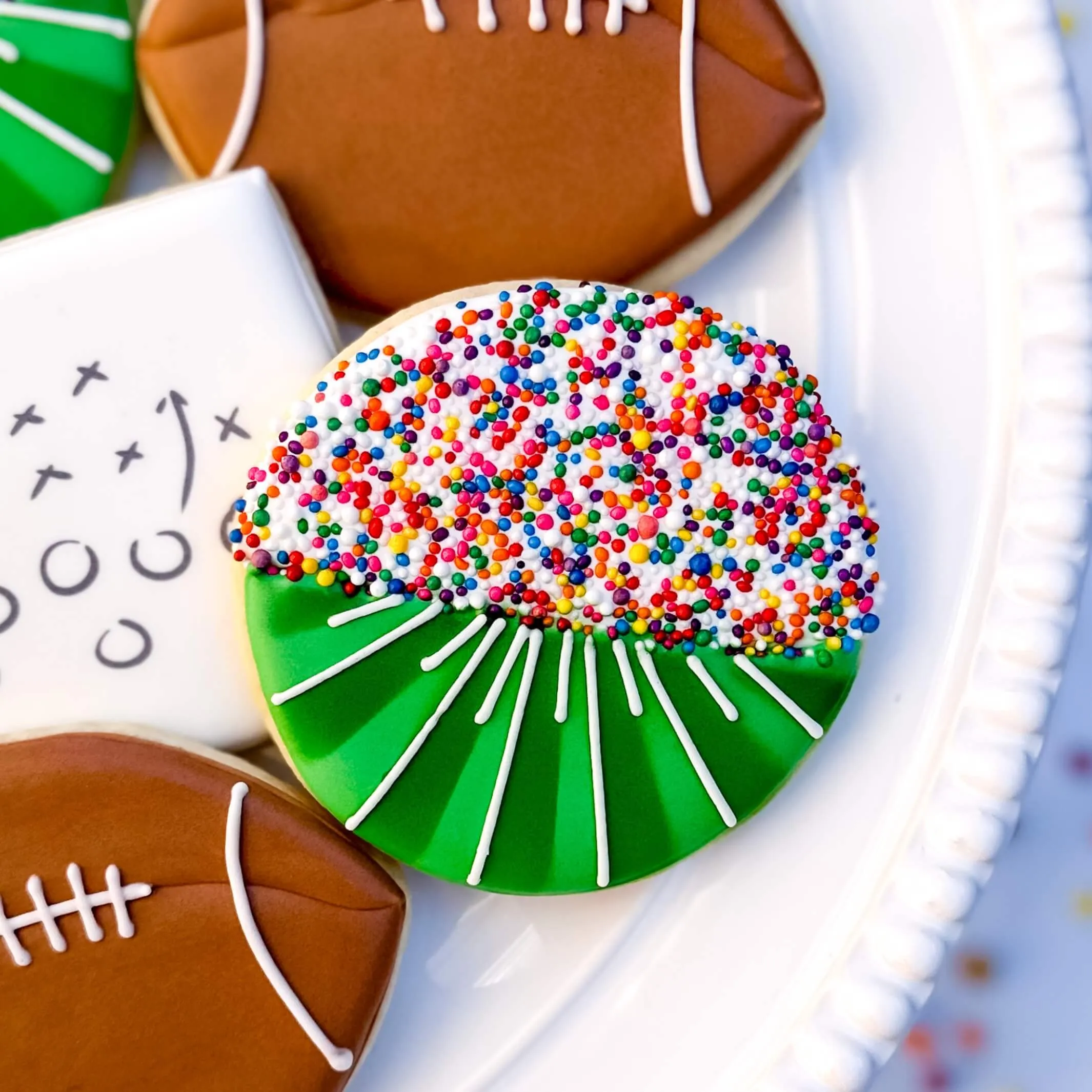 Football Themed Cookies | Football Frenzy