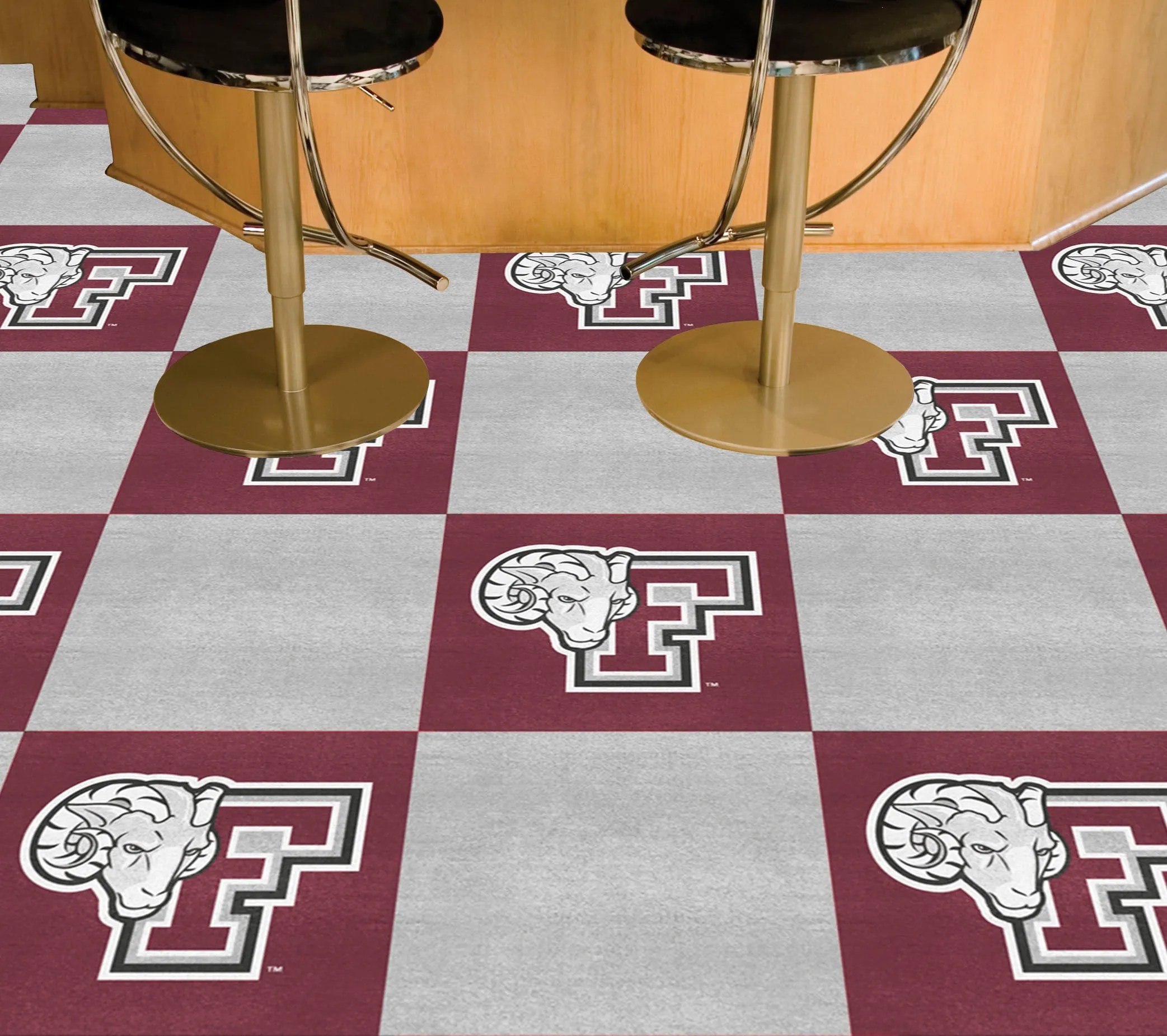 Fordham University Team Carpet Tiles