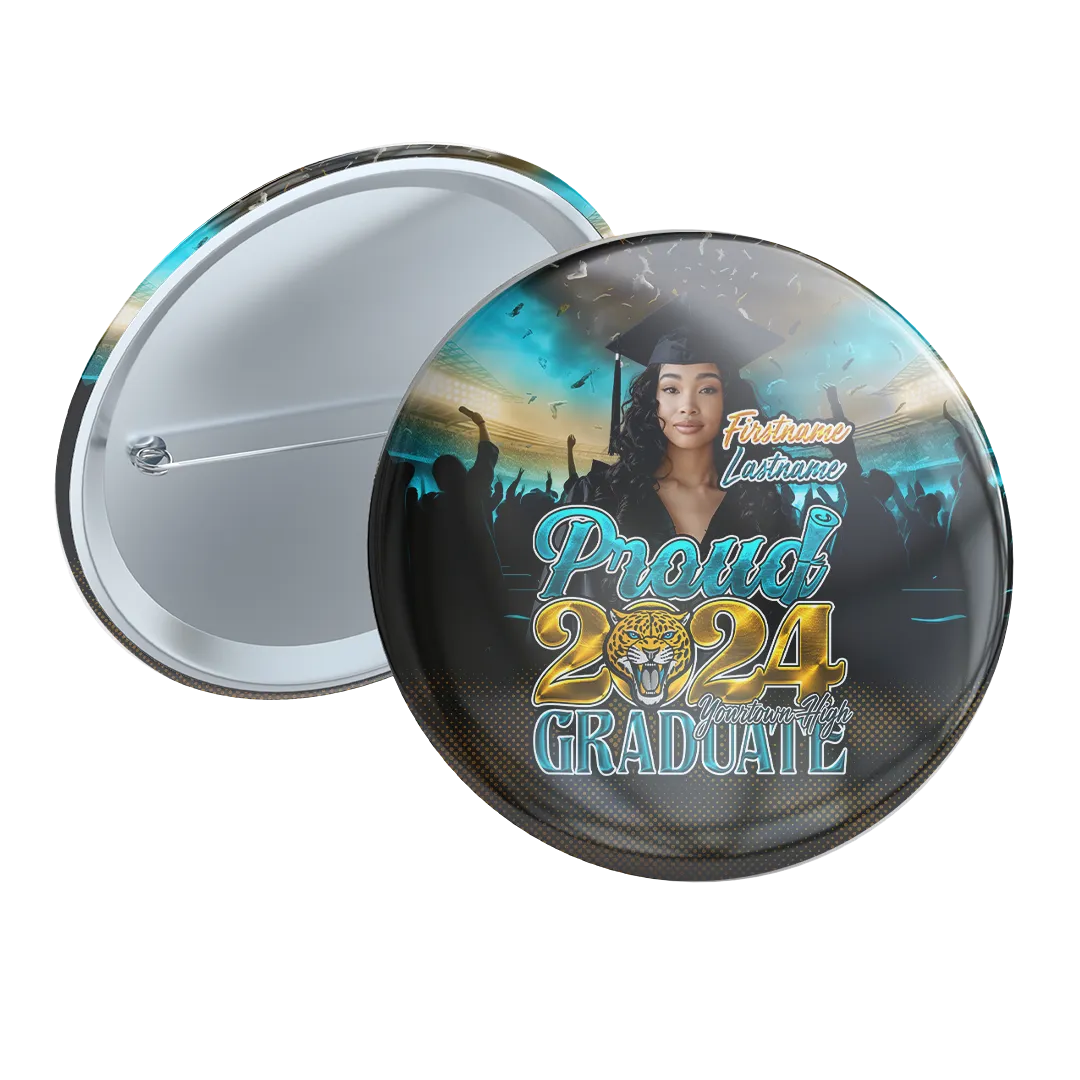 Full-Color Graduation Buttons