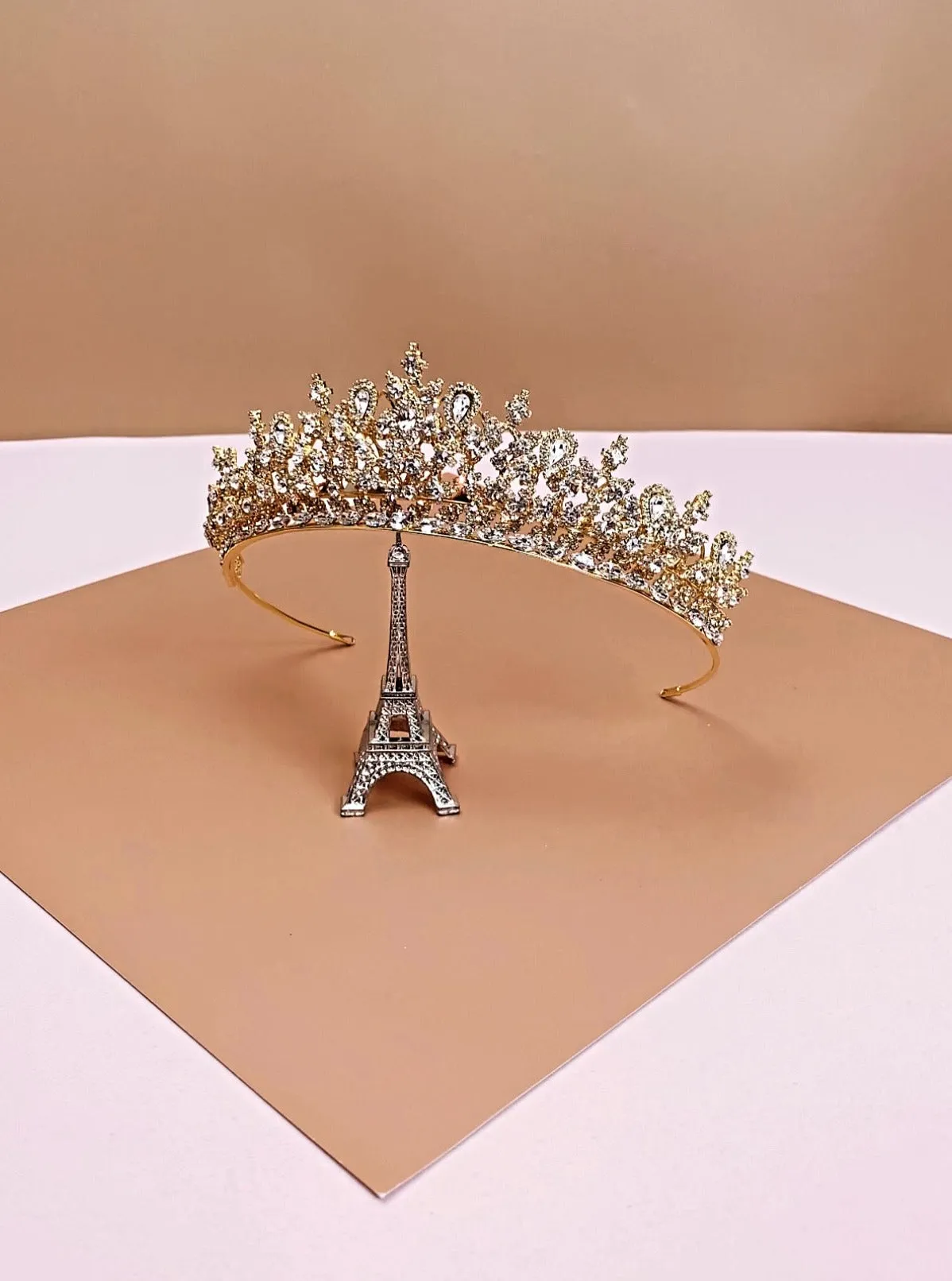GEMNA Swarovski Wedding/Event Tiara, Bridal/Quinceanera Tiara
