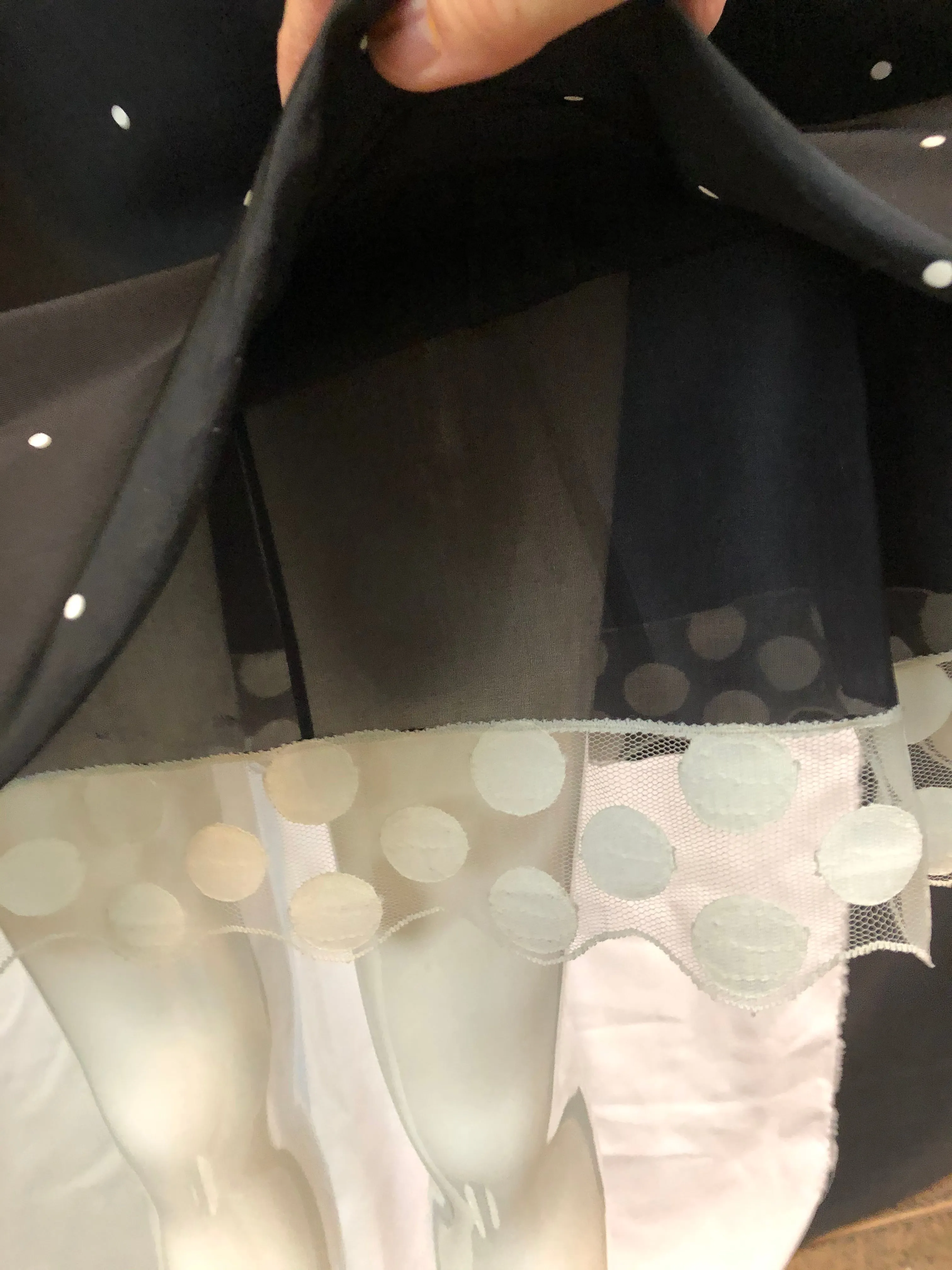Geoffrey Beene 1996 Black and White Silk Faille Halter Mini Dress