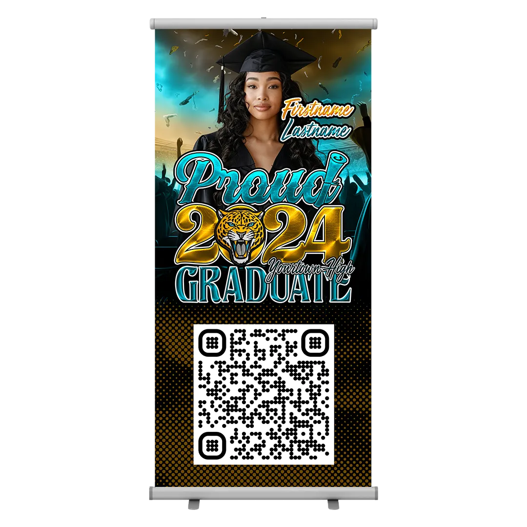 Graduation Banner Stand