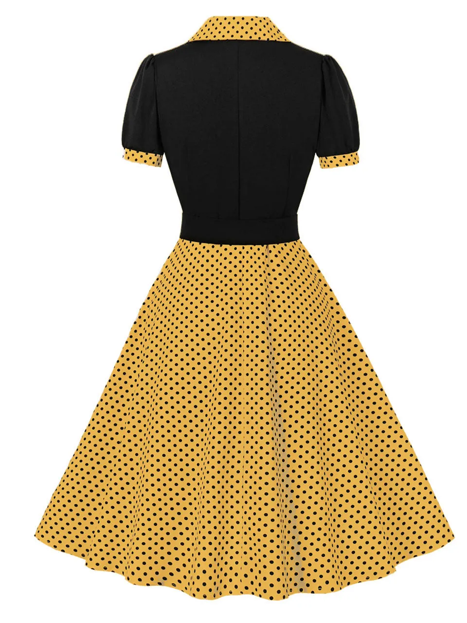 Green Polka Dots 1950S Vintage Swing Dress