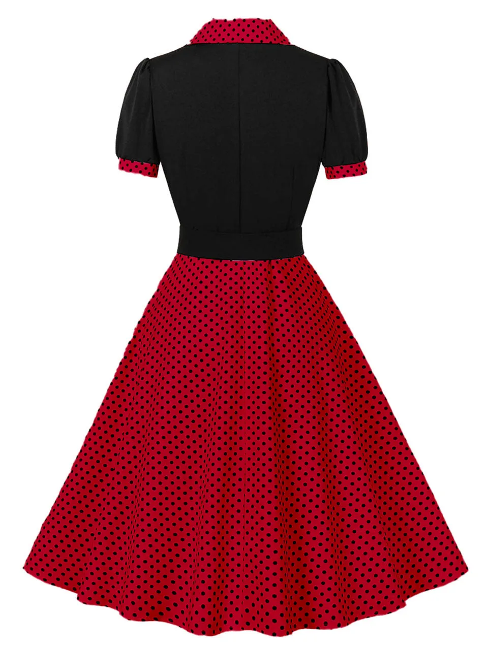 Green Polka Dots 1950S Vintage Swing Dress
