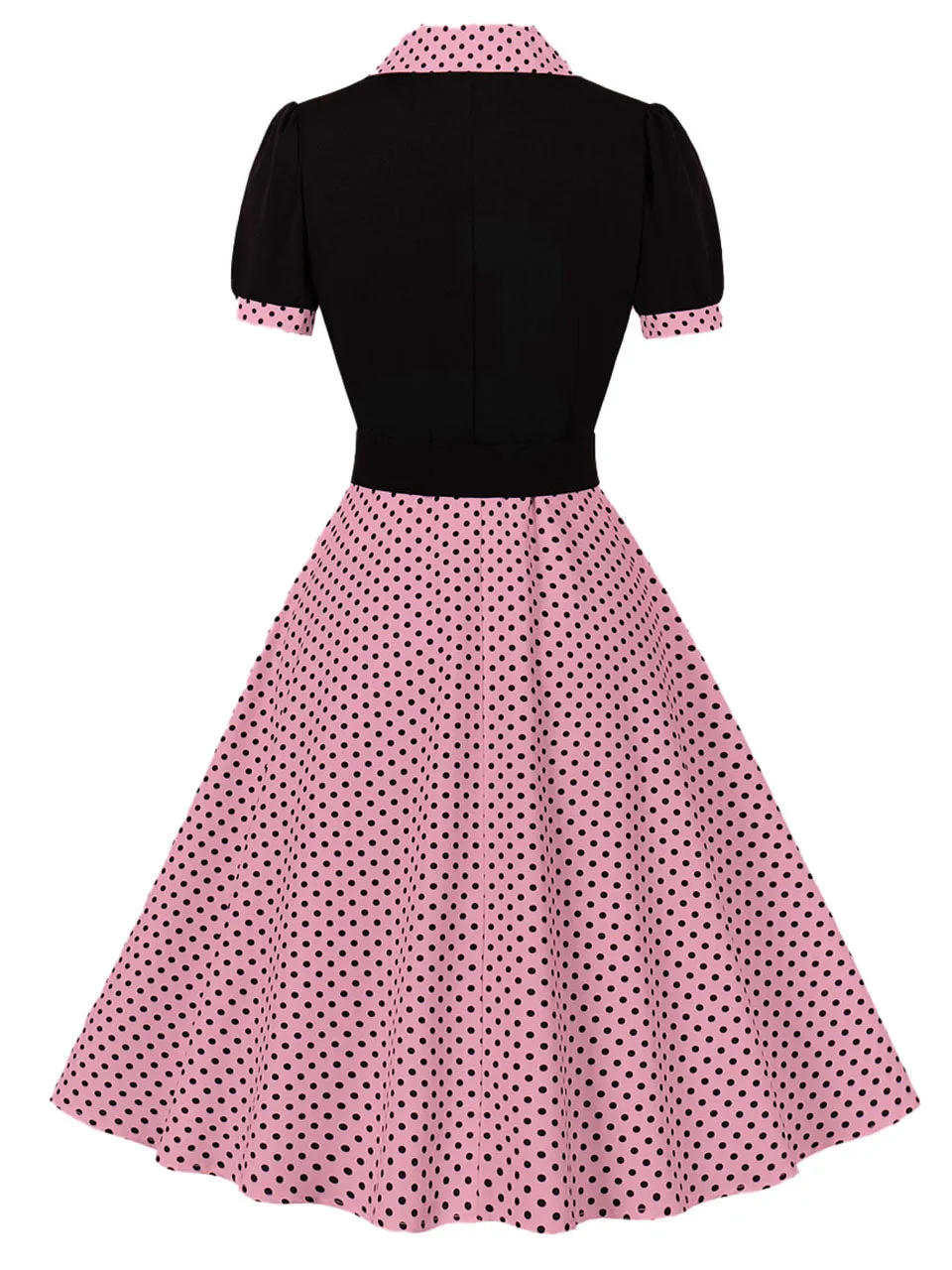 Green Polka Dots 1950S Vintage Swing Dress